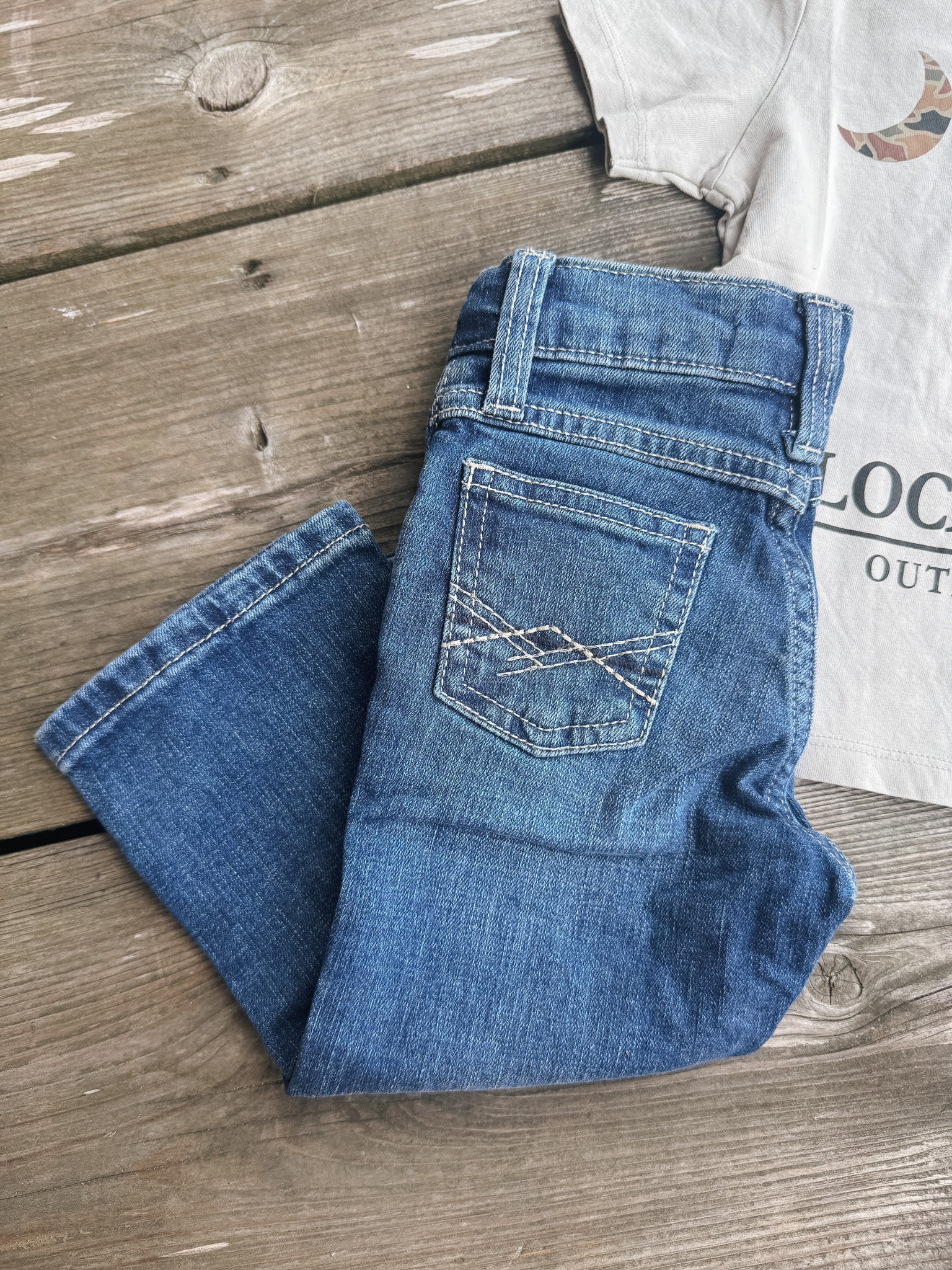 Boy's Wrangler 20X No. 42 Vintage Bootcut Slim Fit JeanS