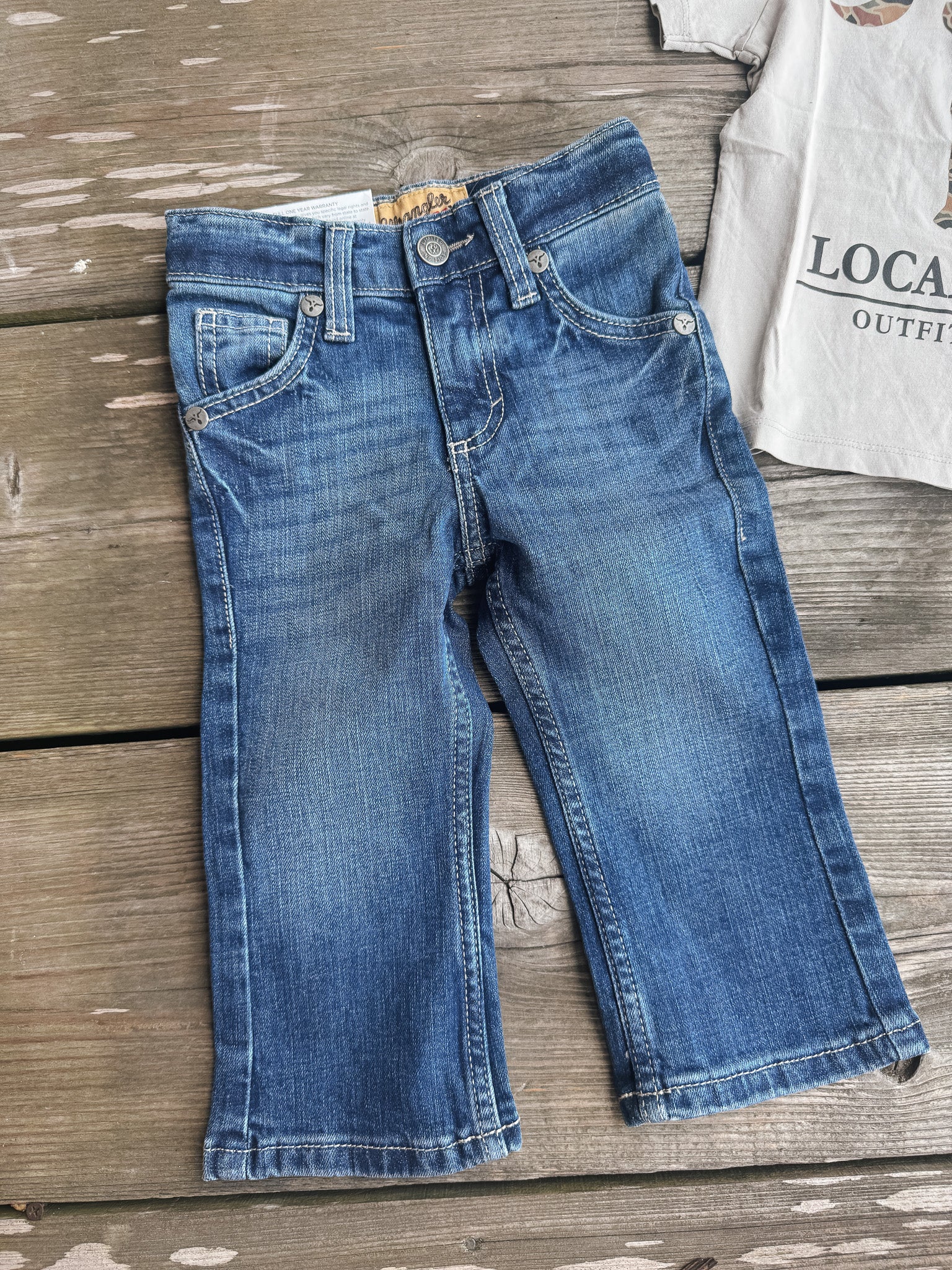 Boy's Wrangler 20X No. 42 Vintage Bootcut Slim Fit JeanS