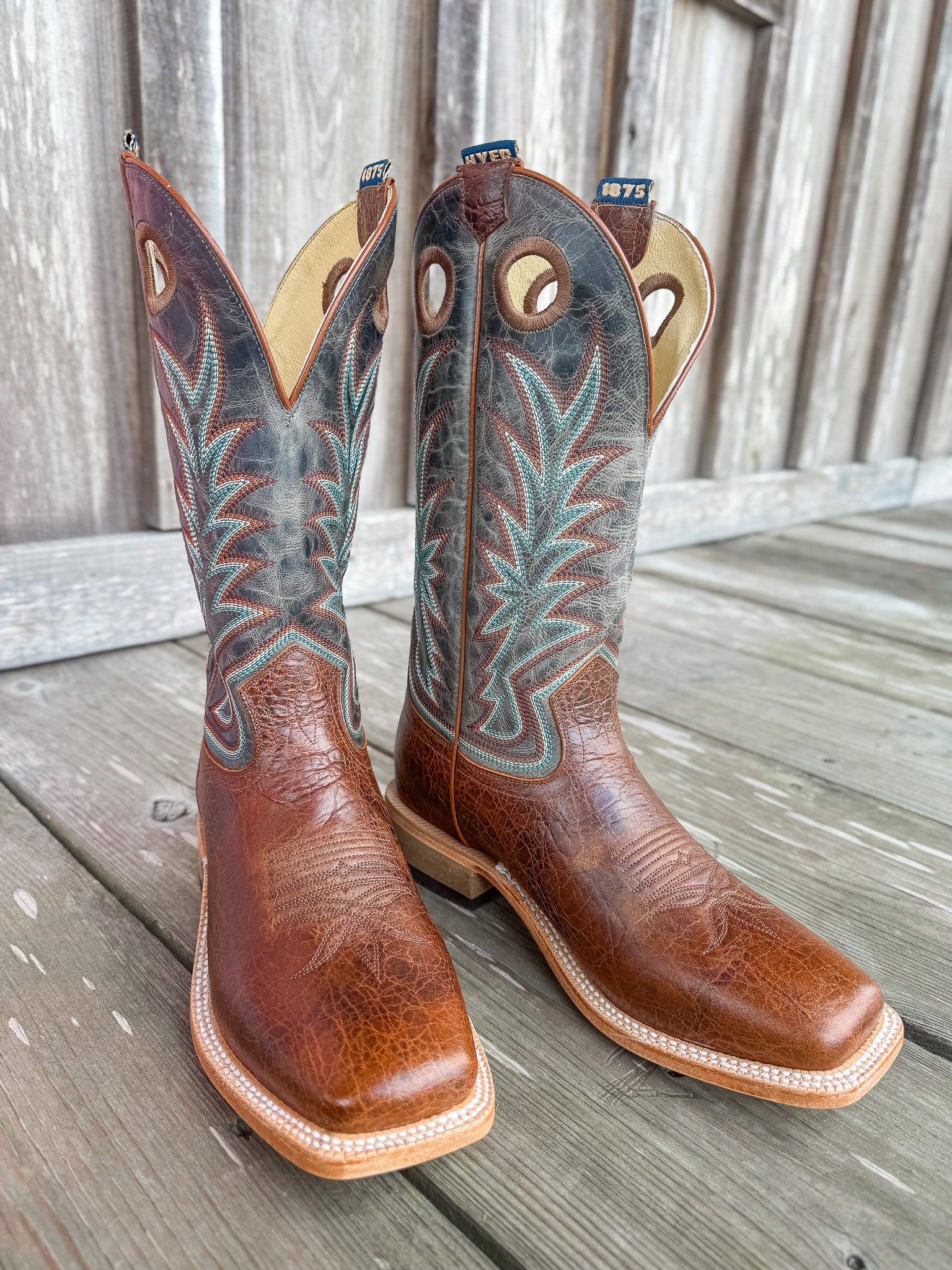 Men's Hyer Walton Slate Grey Goat Boots