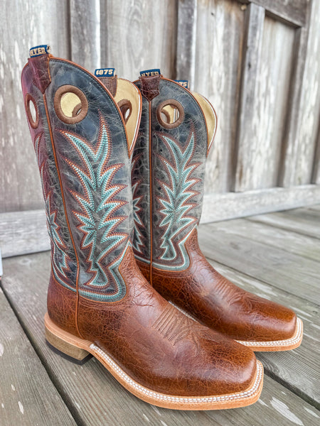 Men's Hyer Walton Slate Grey Goat Boots – Boot Country