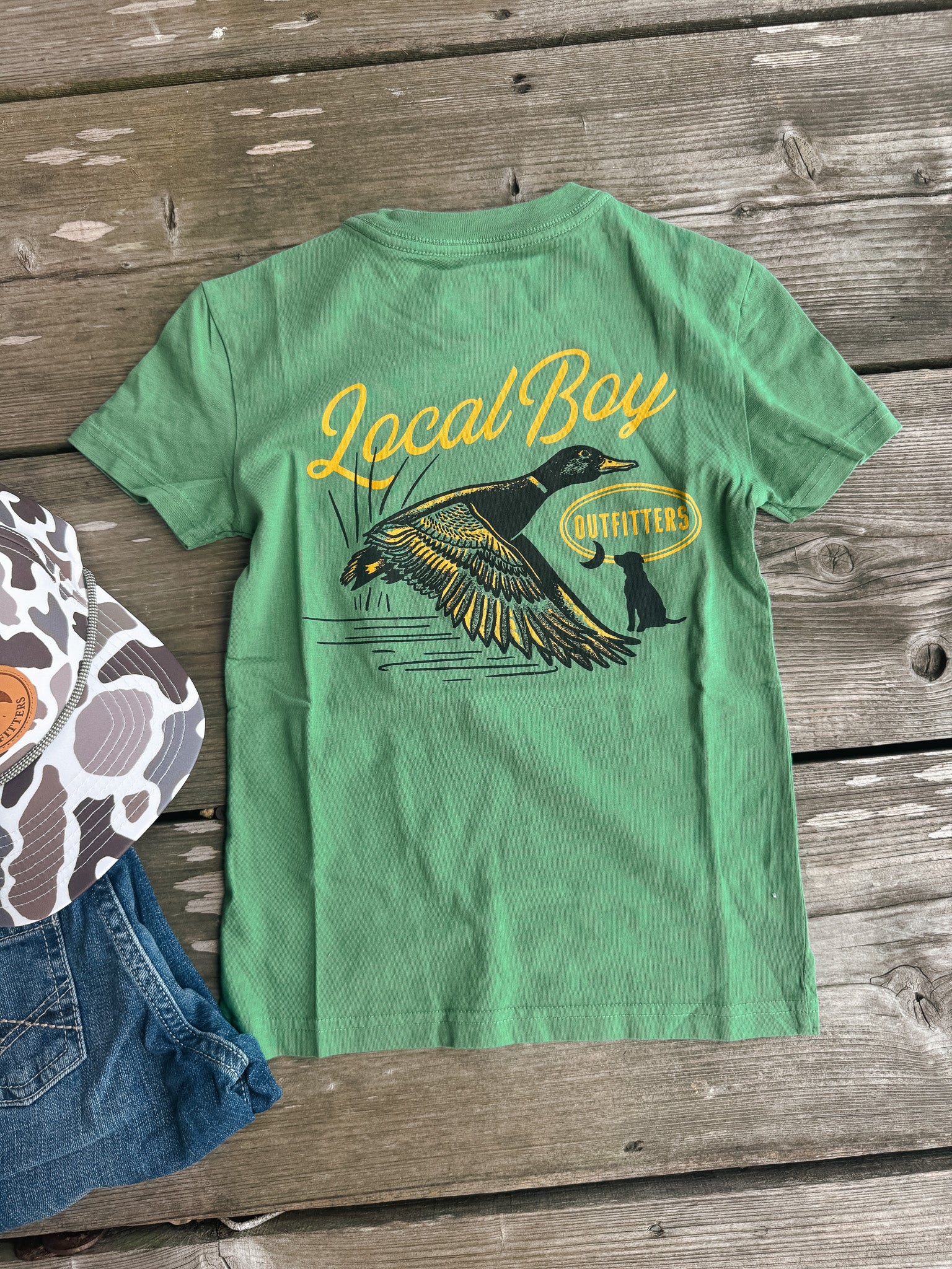 Youth Local Boy Moonlit Mallard T-Shirt
