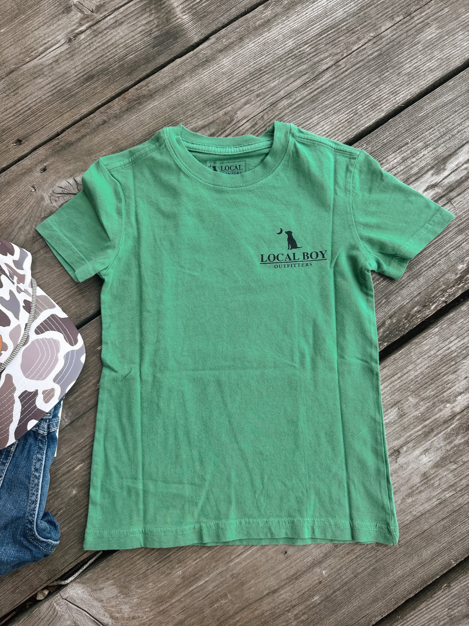 Youth Local Boy Feathered Fetch T-Shirt