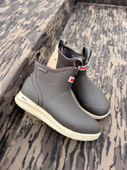 Women's Xtratuf Sport Ankle Deck Boot in Dark Gull Grey