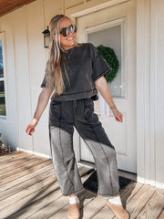 Simple Statement Set in Washed Black