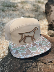 Fieldstone 7 Panel 3D Puff Camo Bill Hat