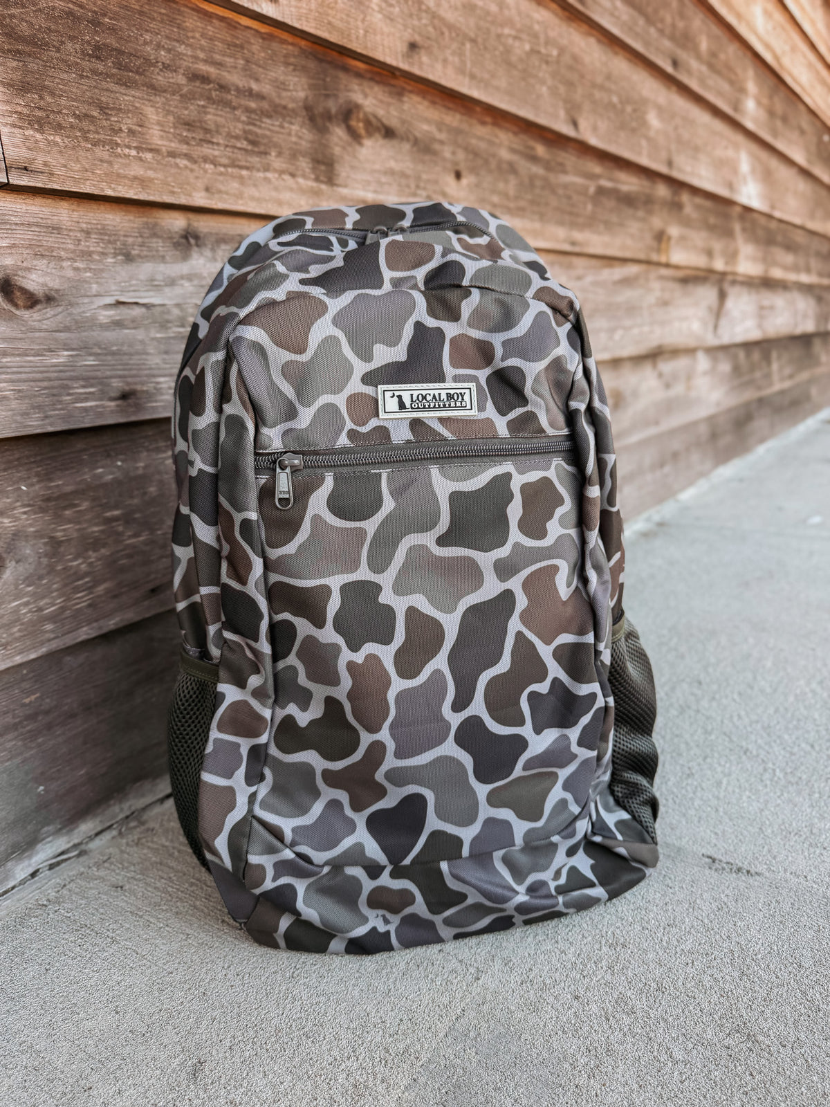 Local Boy Backpack in Brush Camo