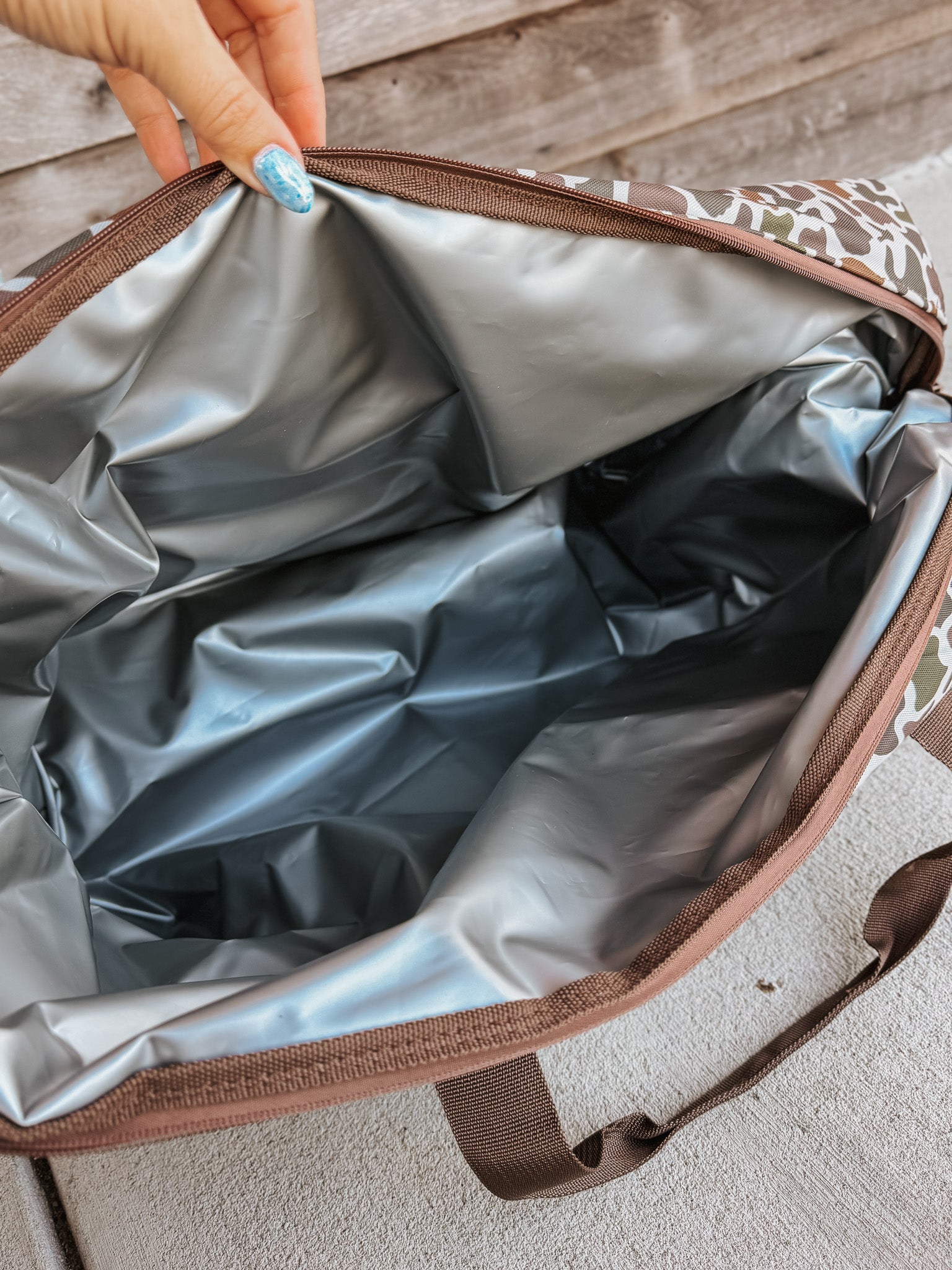 Local Boy Cooler Tote in Localflage Vintage