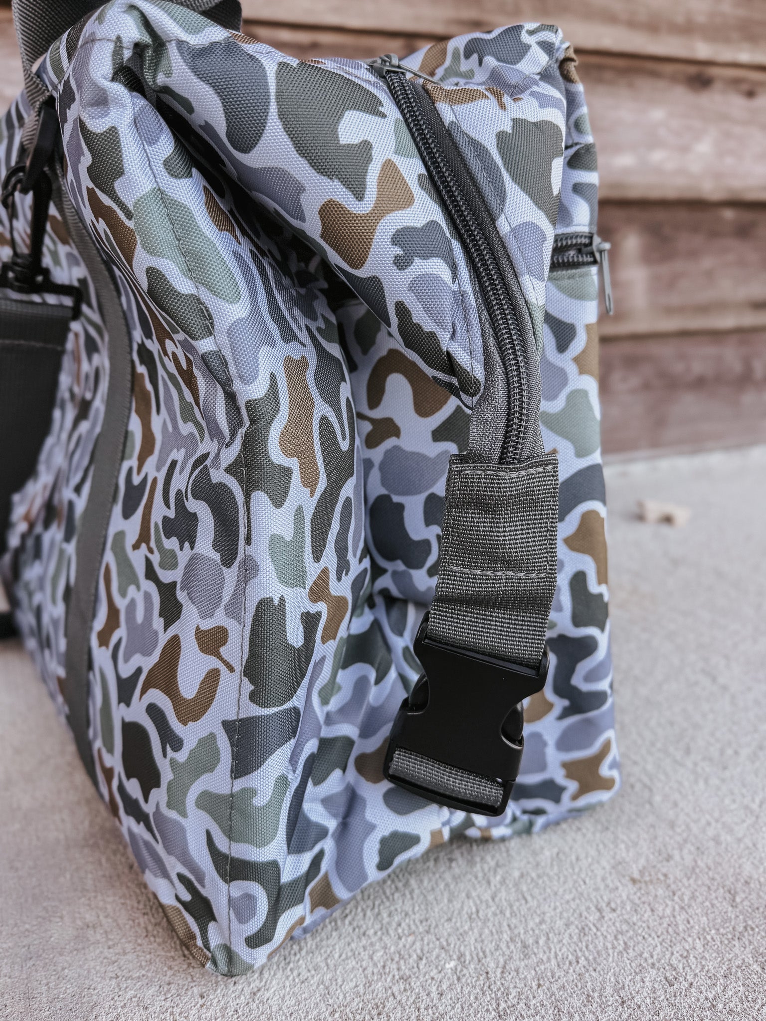 Local Boy Cooler Tote in Localflage Bluff