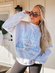 Alaska Vintage Mountain Sweatshirt