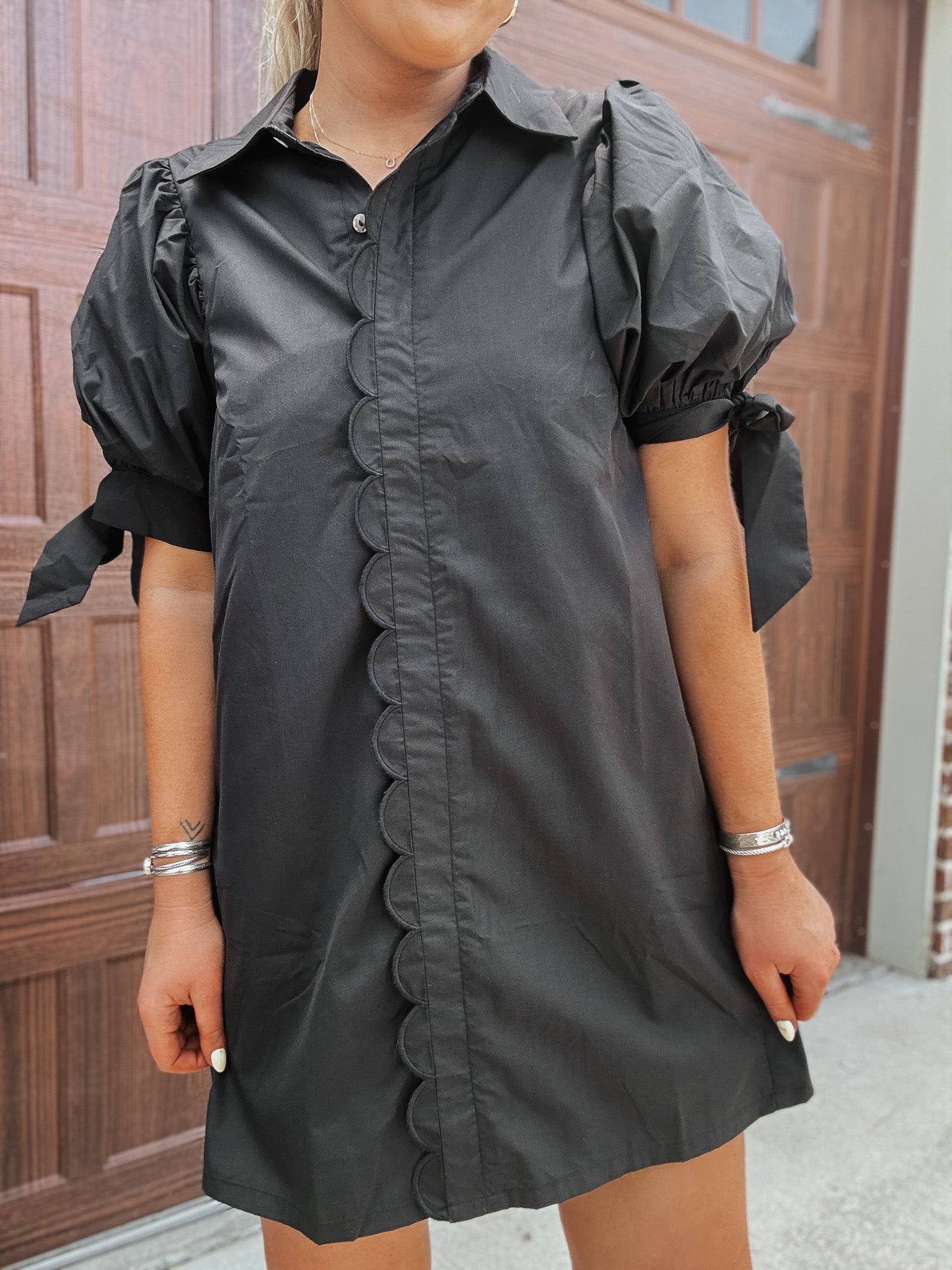 Patio Views Dress in Black
