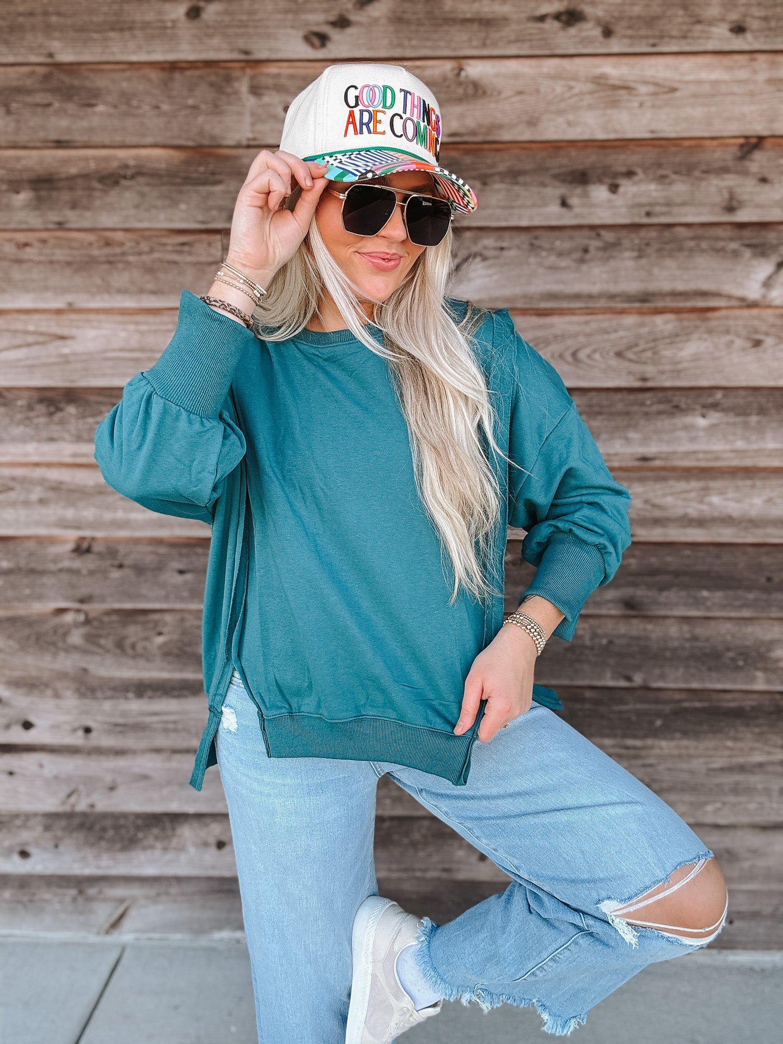 First Pick Peacock Sweatshirt