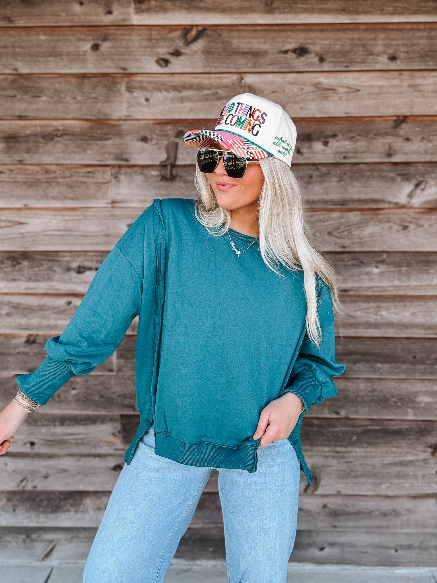 First Pick Peacock Sweatshirt