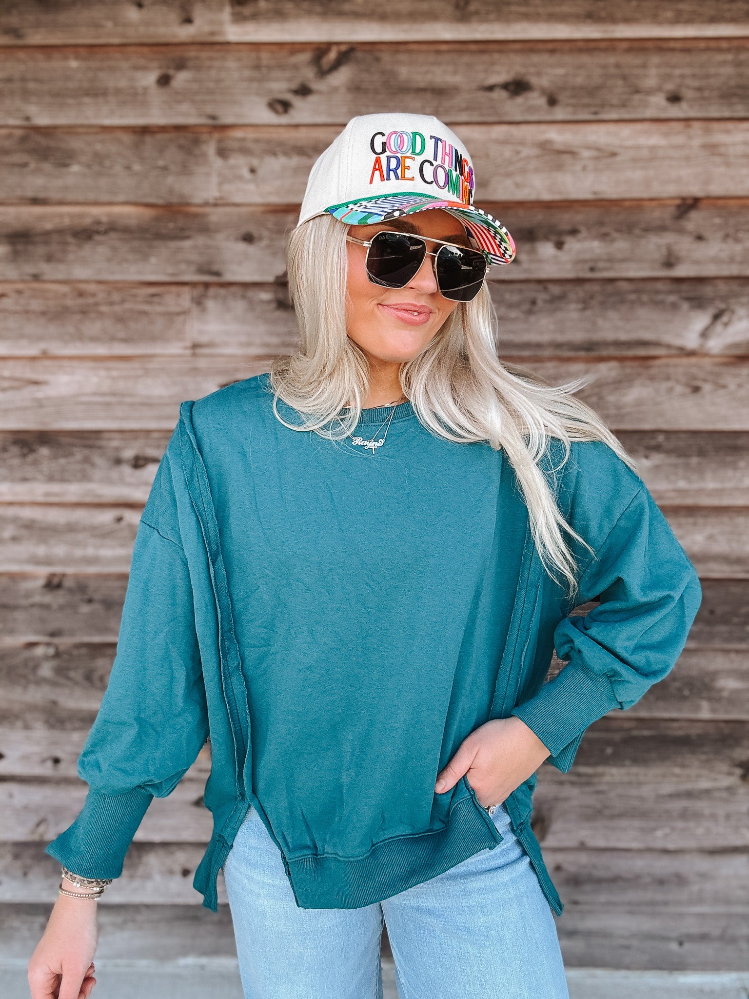 First Pick Peacock Sweatshirt