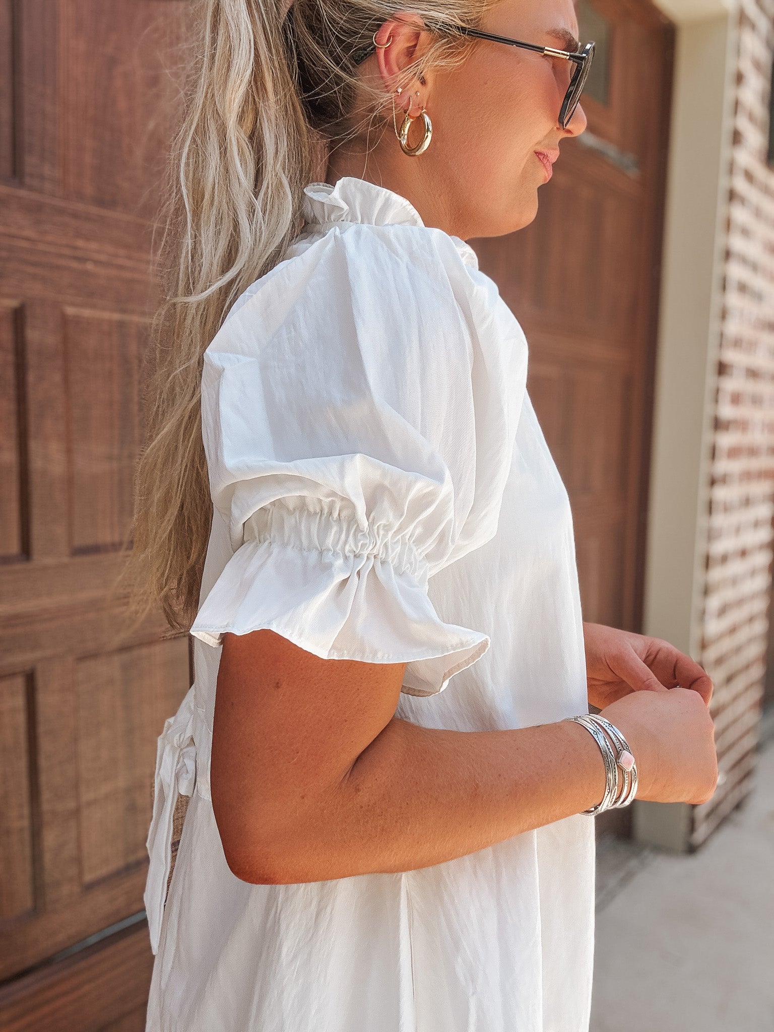 Effortlessly Perfect Dress in White