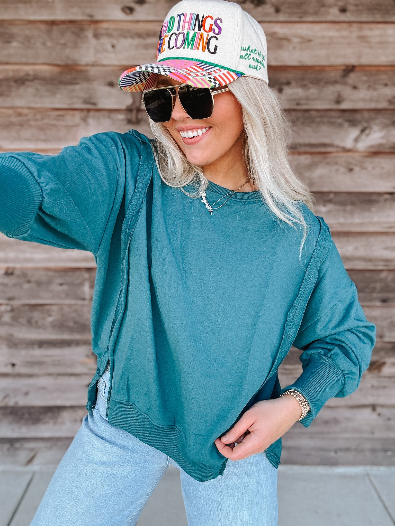 First Pick Peacock Sweatshirt