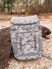 Burlebo Cooler Backpack - Classic Deer Camo