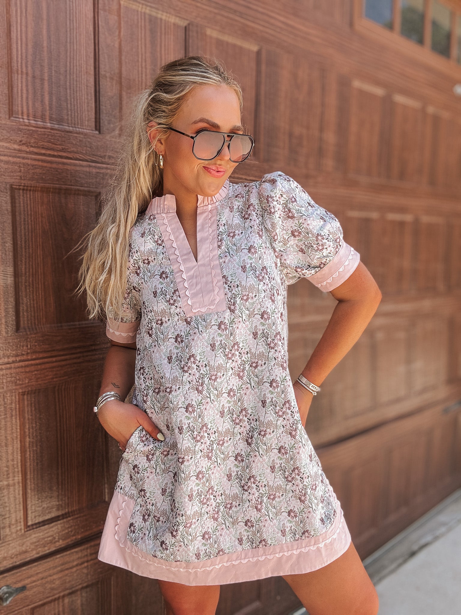 Sweet Moment Floral Dress