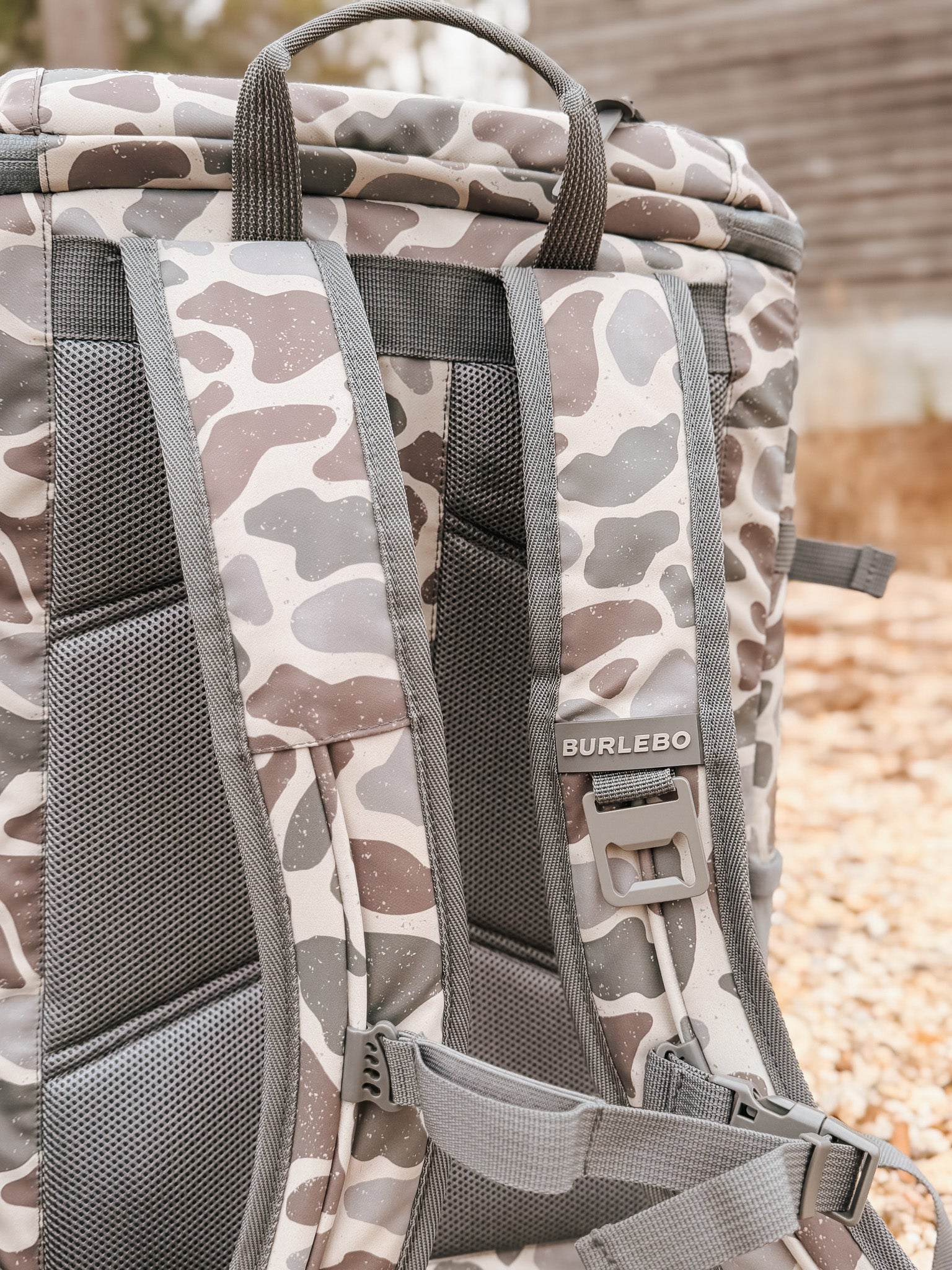Burlebo Cooler Backpack - Classic Deer Camo