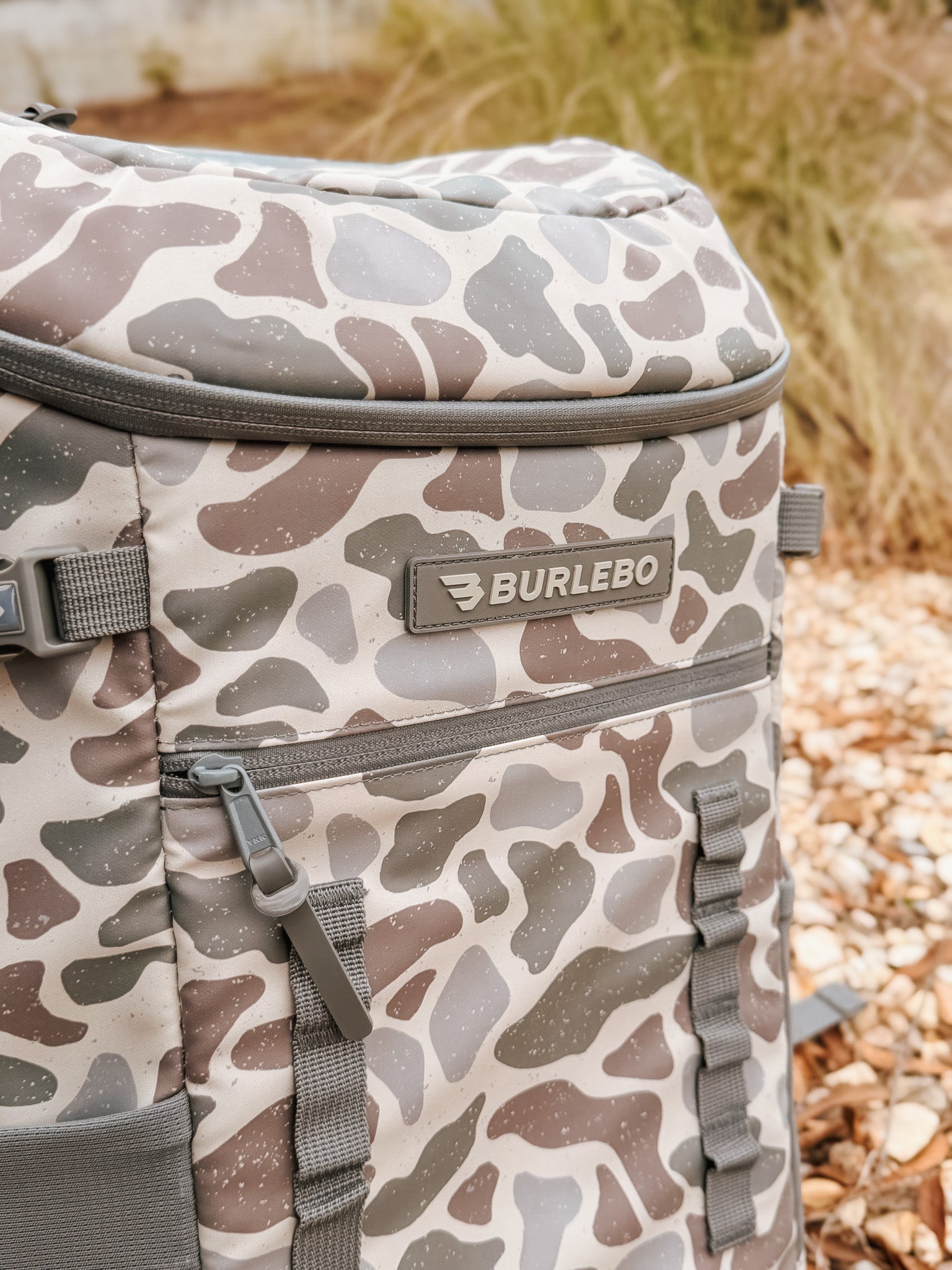 Burlebo Cooler Backpack - Classic Deer Camo