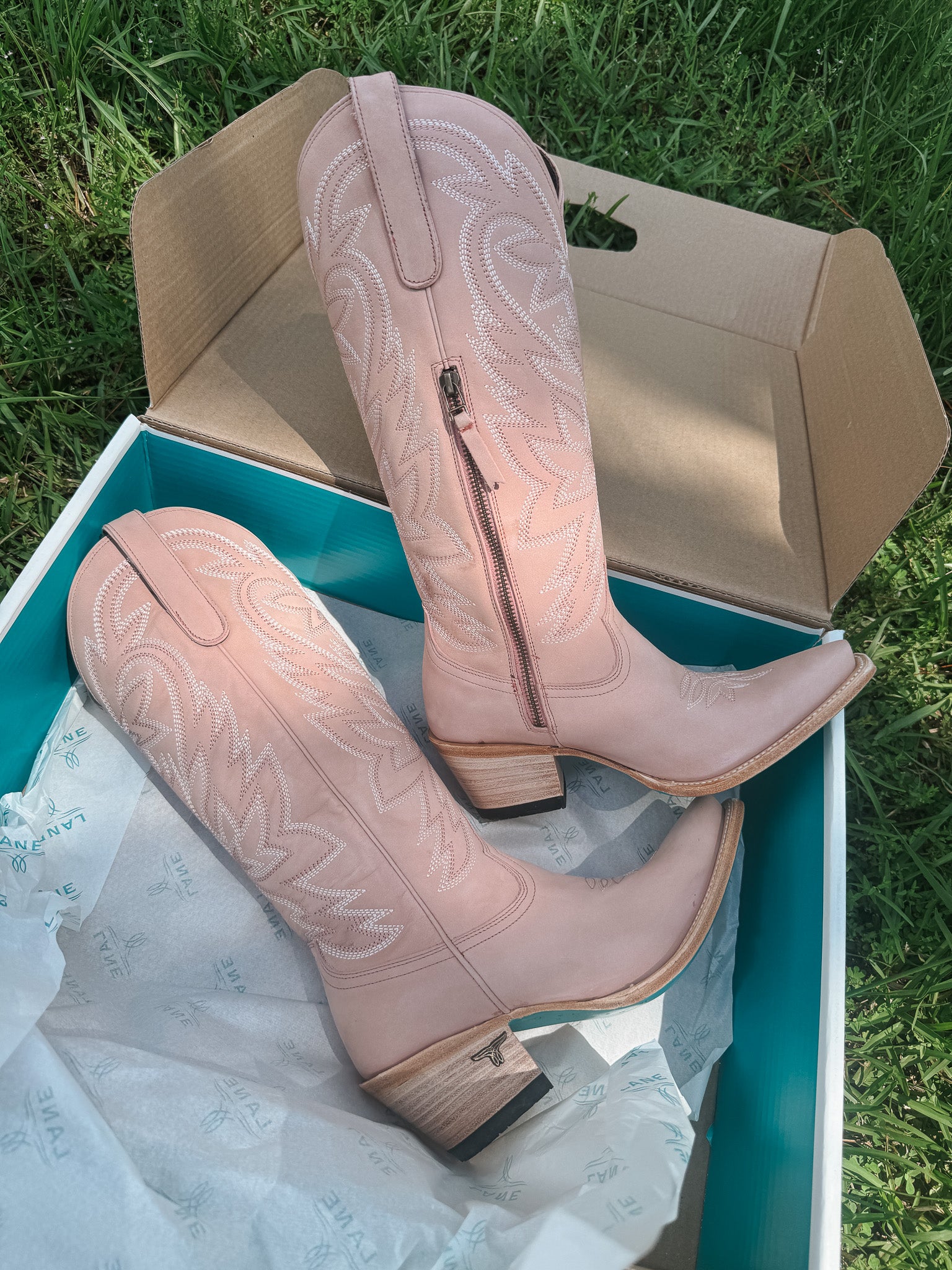 Women's Lane Smokeshow Boot in Blush