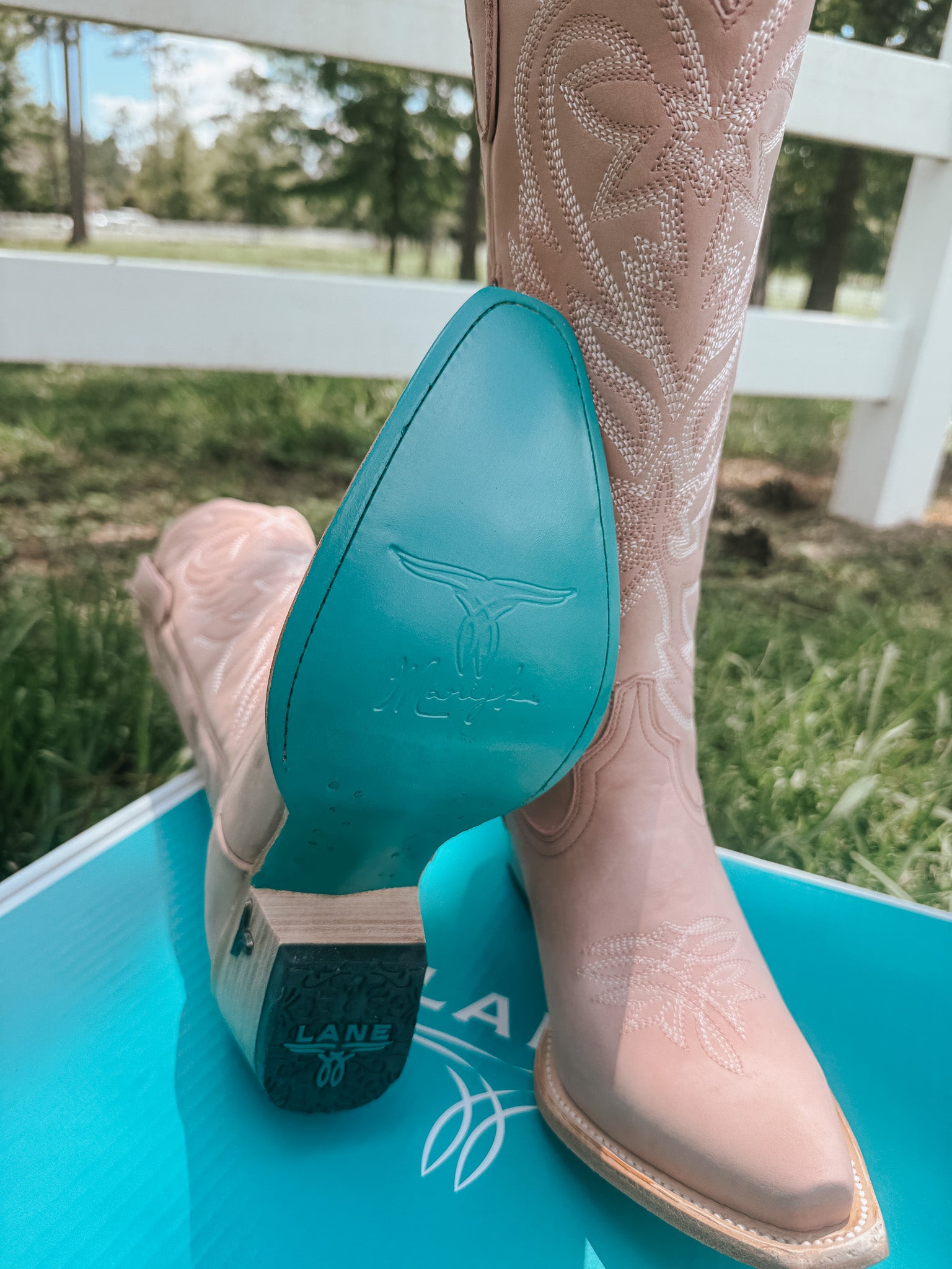 Women's Lane Smokeshow Boot in Blush
