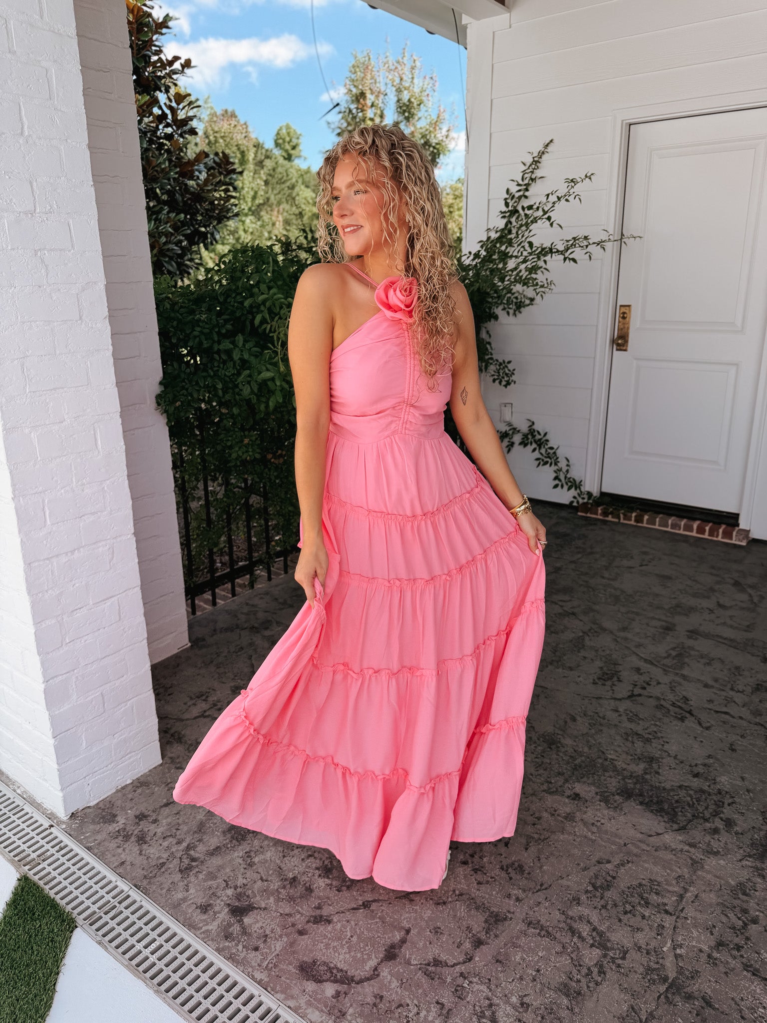 Summer Blooms Maxi Dress