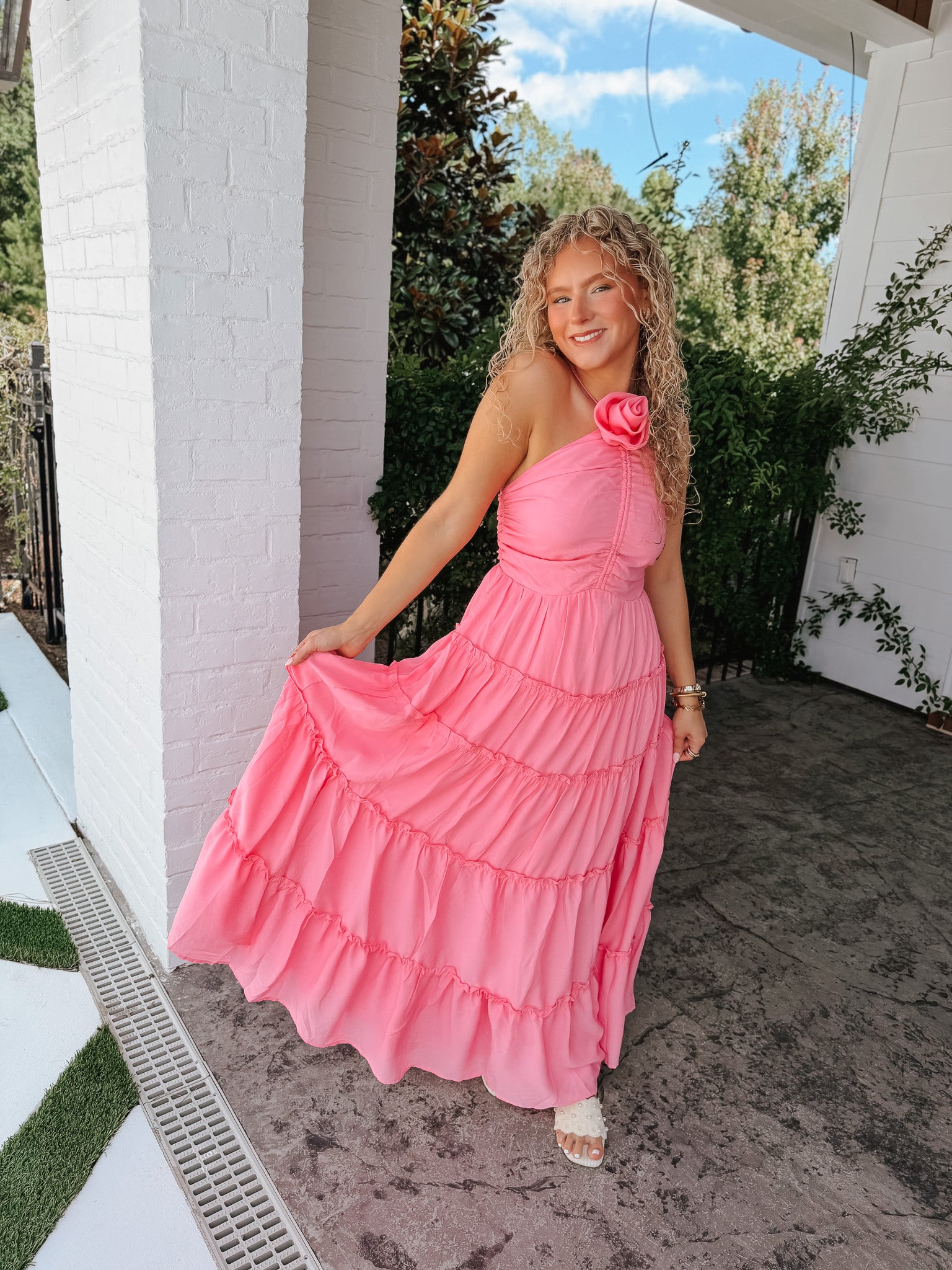 Summer Blooms Maxi Dress