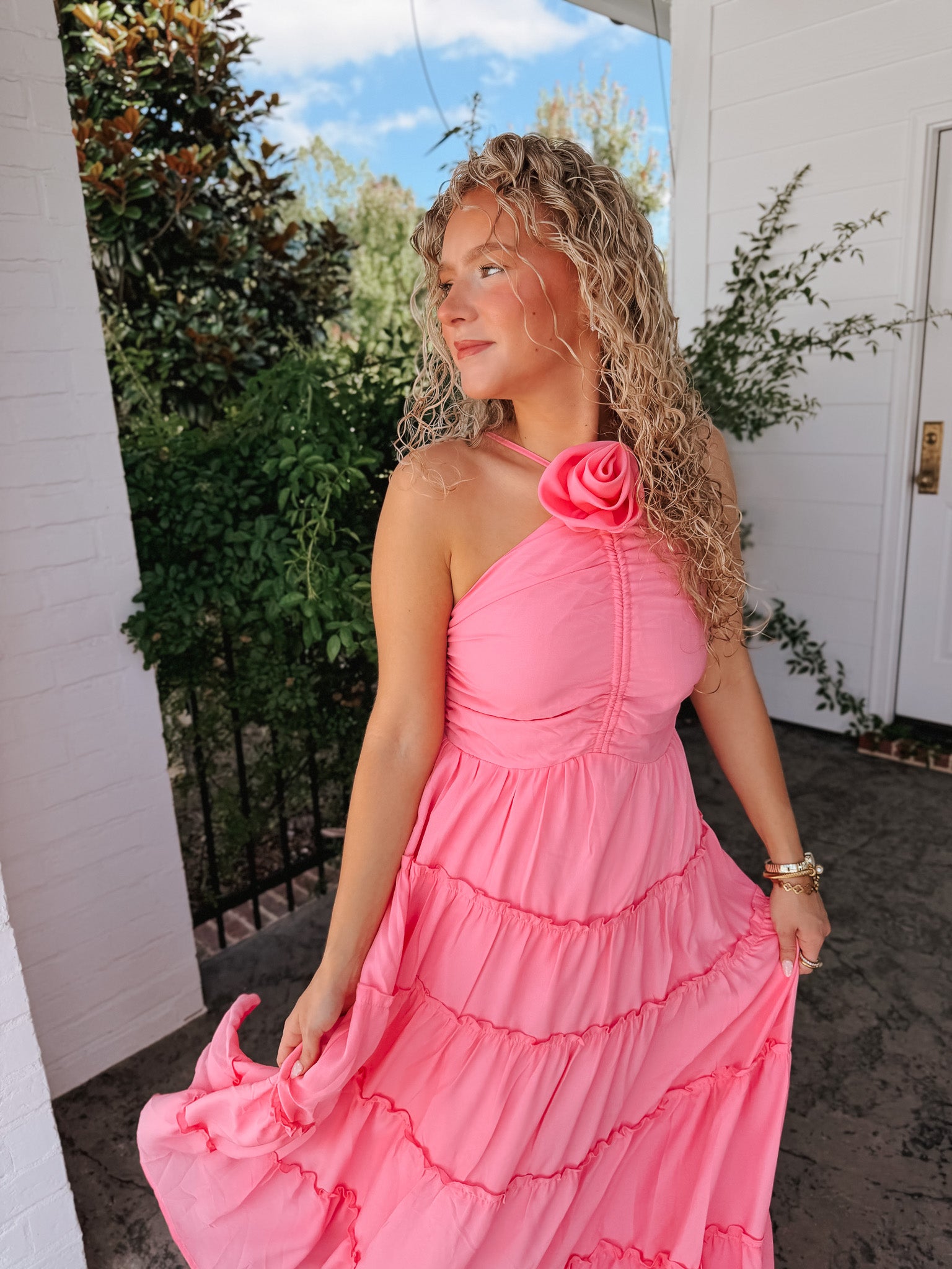Summer Blooms Maxi Dress
