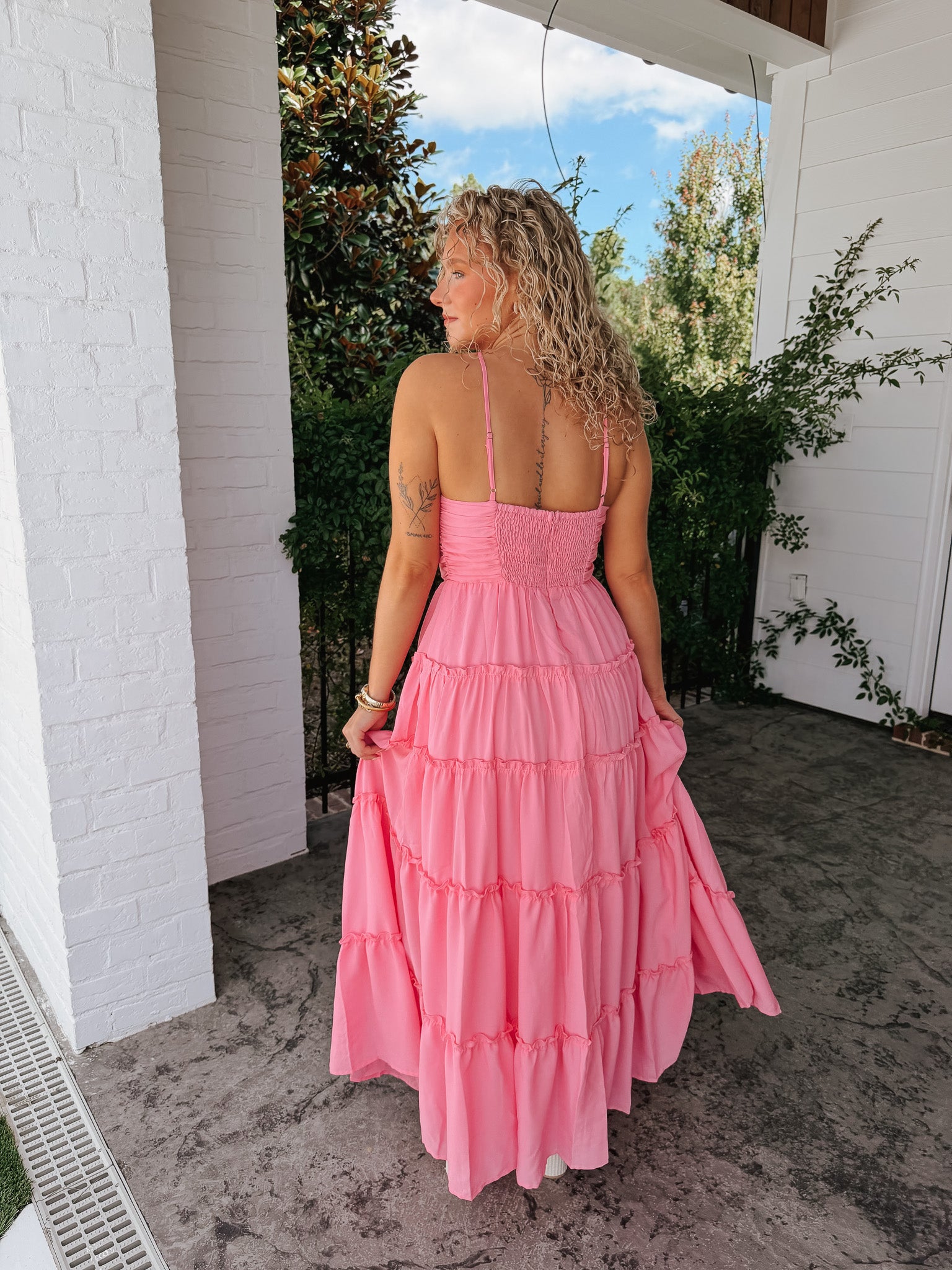 Summer Blooms Maxi Dress