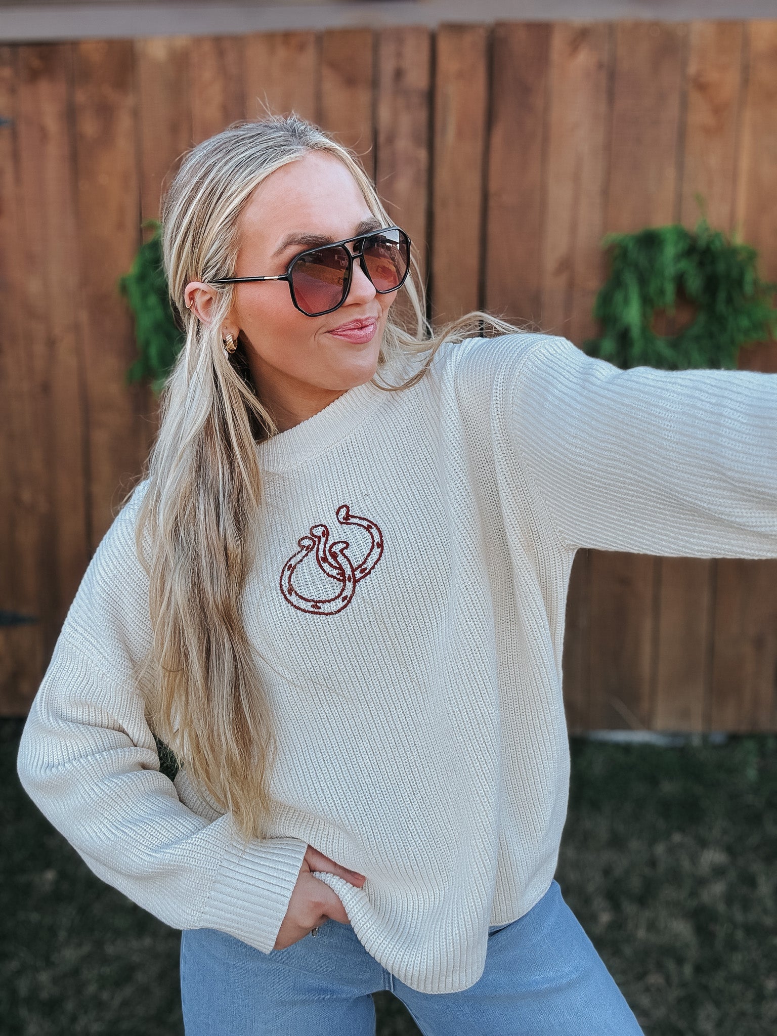 Double Luck Knit Sweater
