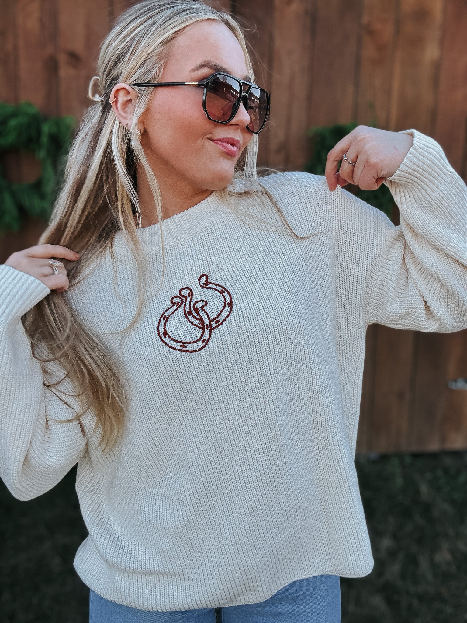 Double Luck Knit Sweater
