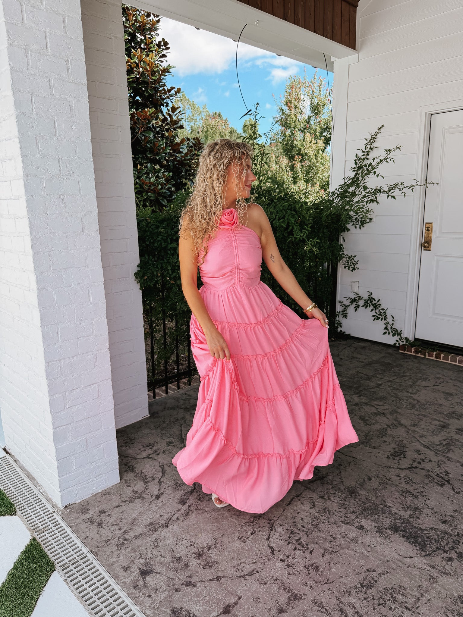 Summer Blooms Maxi Dress