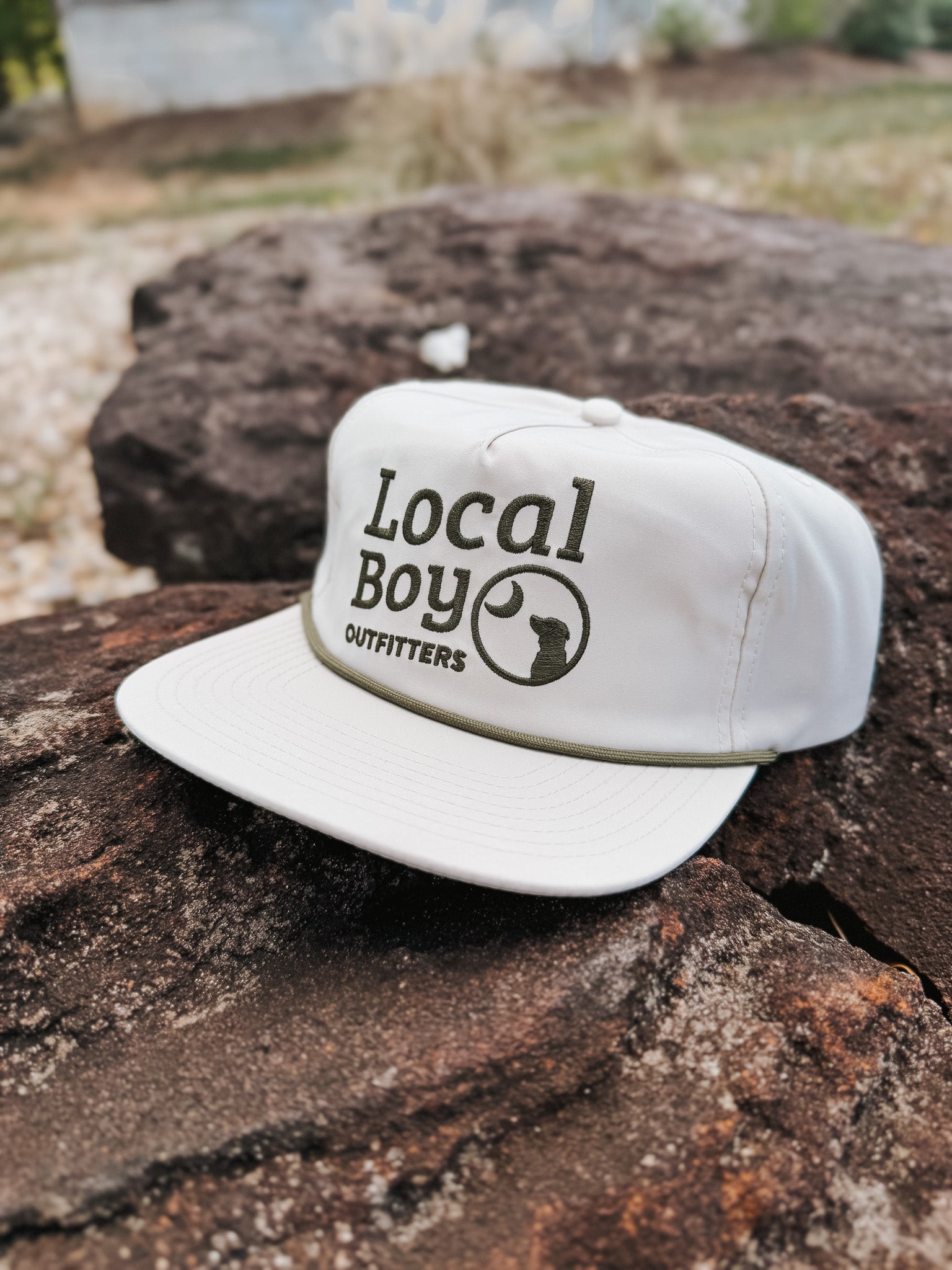 Local Boy Elevated Low Profile Rope Hat