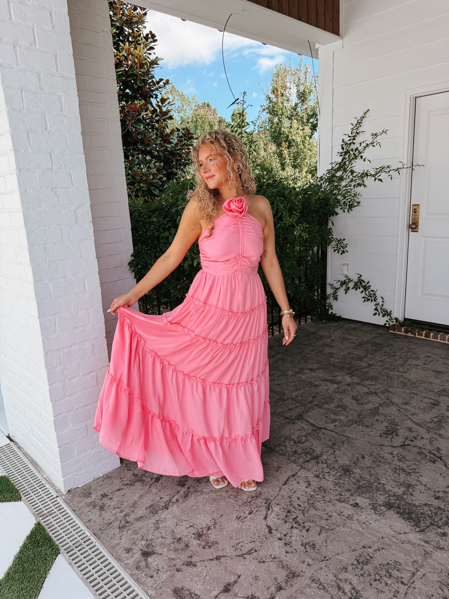 Summer Blooms Maxi Dress