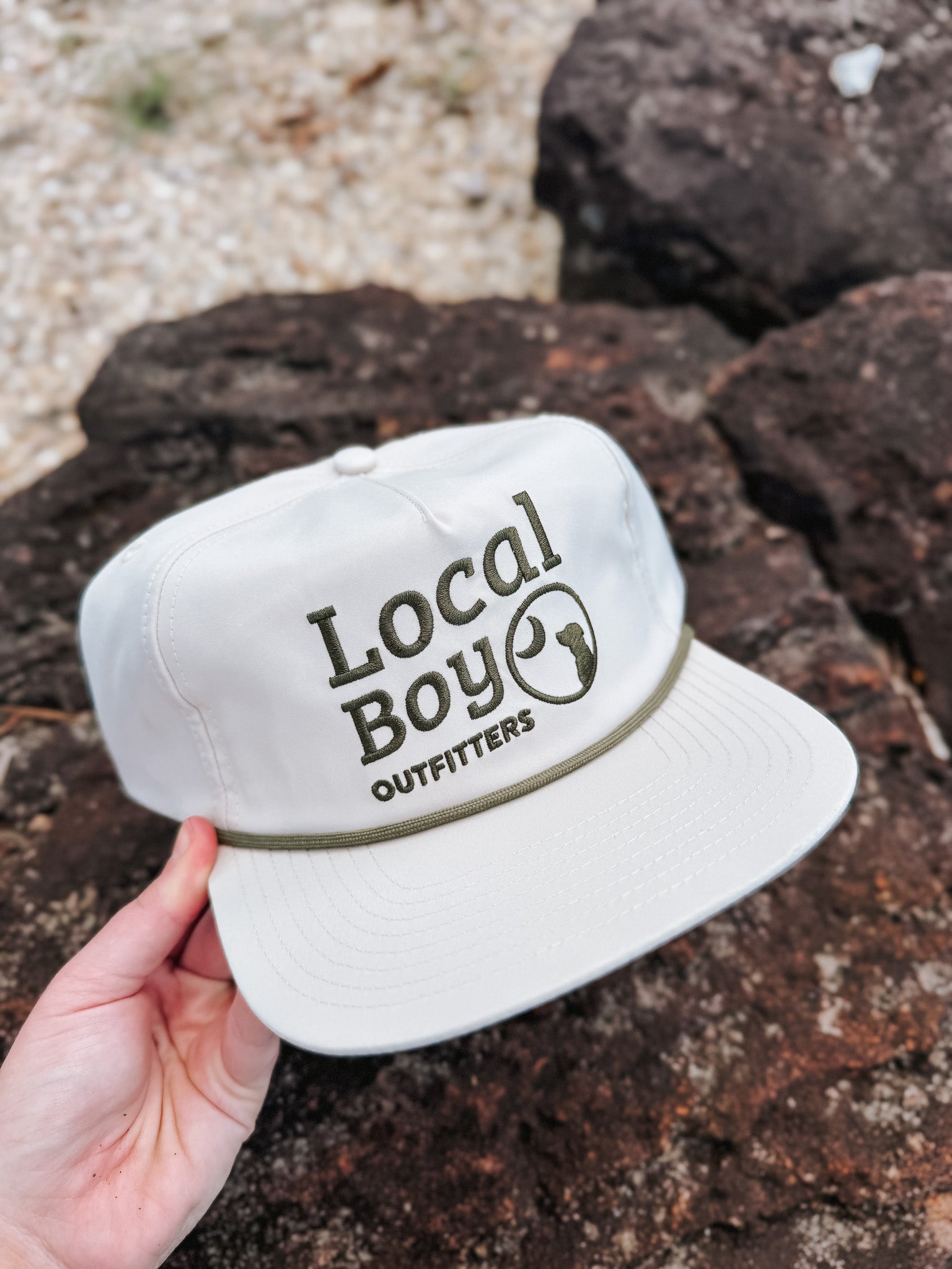 Local Boy Elevated Low Profile Rope Hat