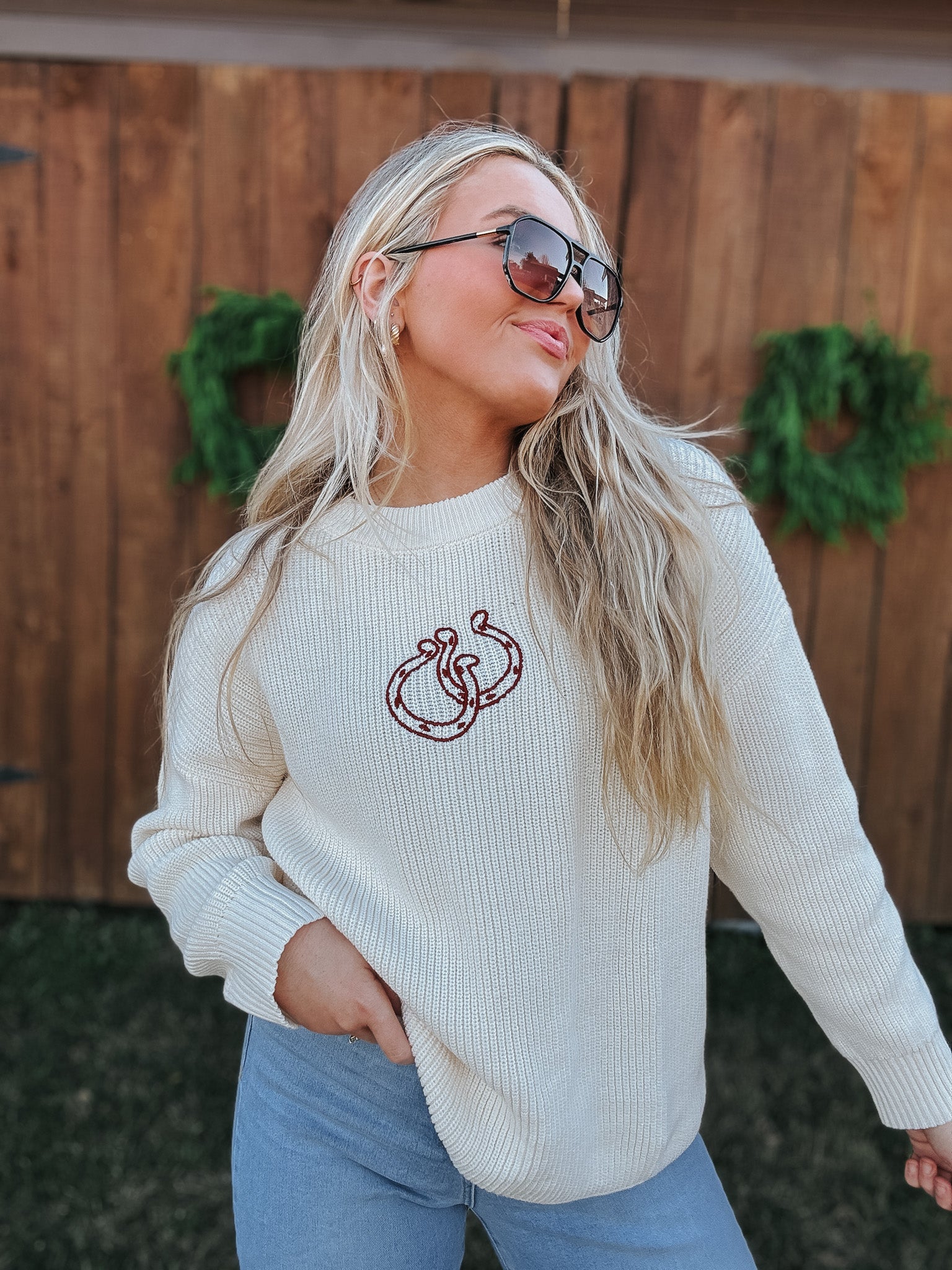 Double Luck Knit Sweater