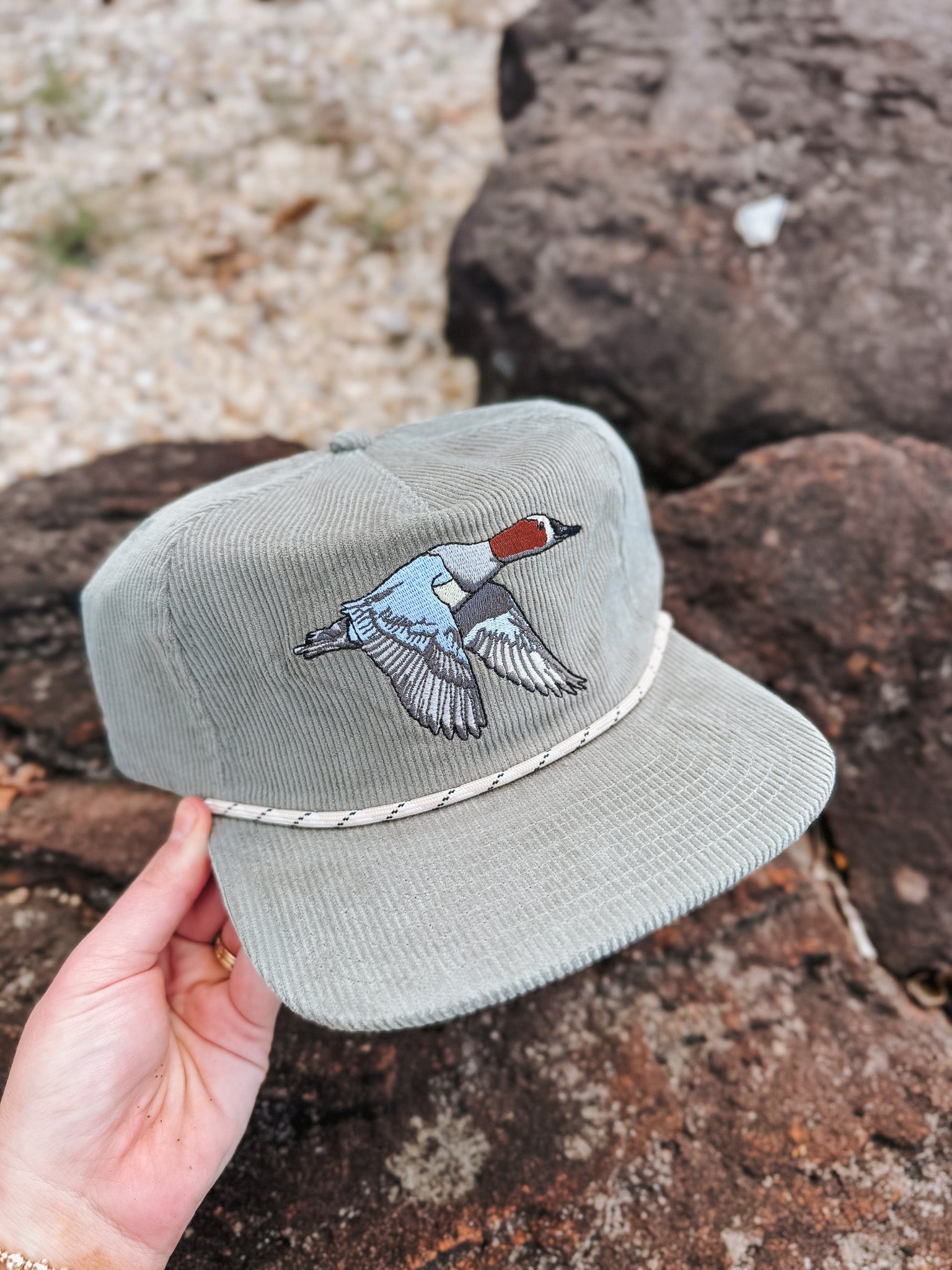 Local Boy Canvas Back Corduroy Hat