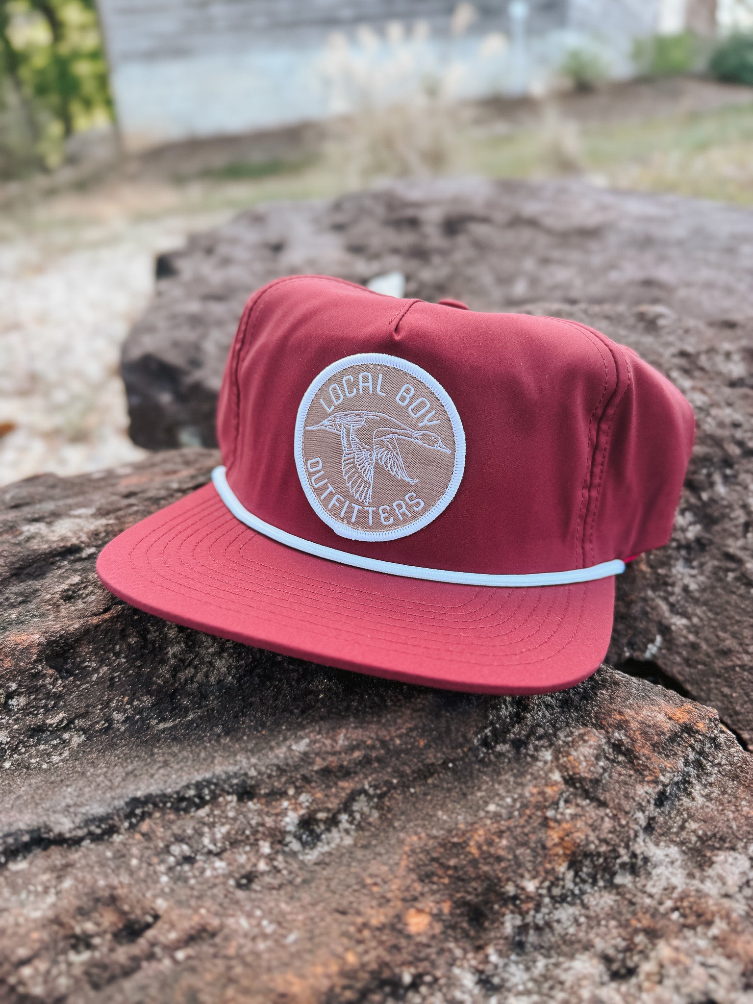 Local Boy Pintail Patch Low Profile Rope Hat