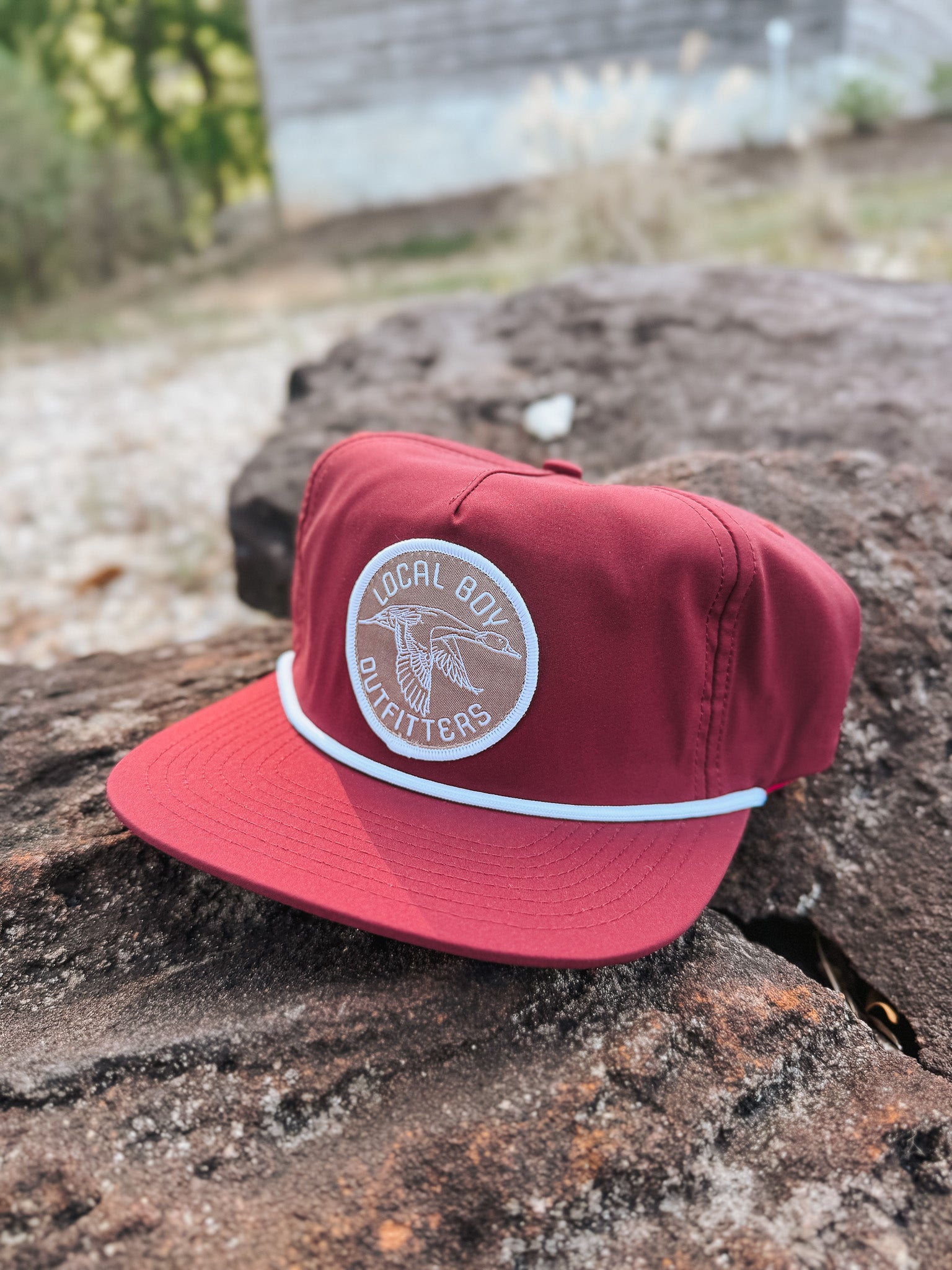 Local Boy Pintail Patch Low Profile Rope Hat