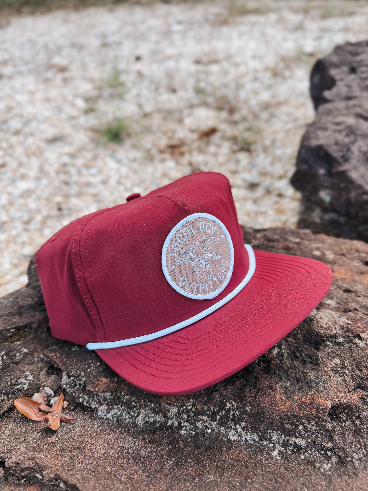 Local Boy Pintail Patch Low Profile Rope Hat