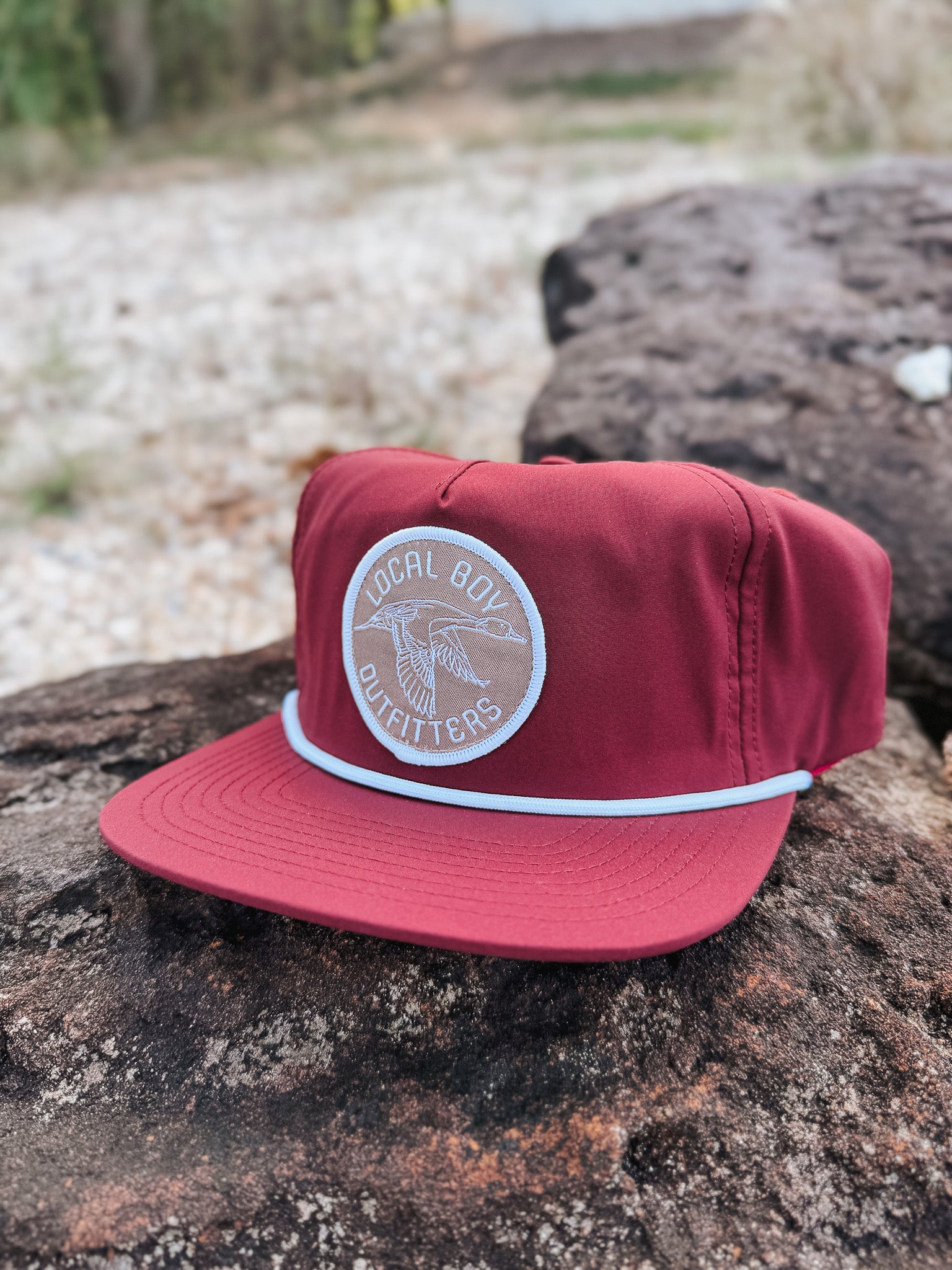 Local Boy Pintail Patch Low Profile Rope Hat