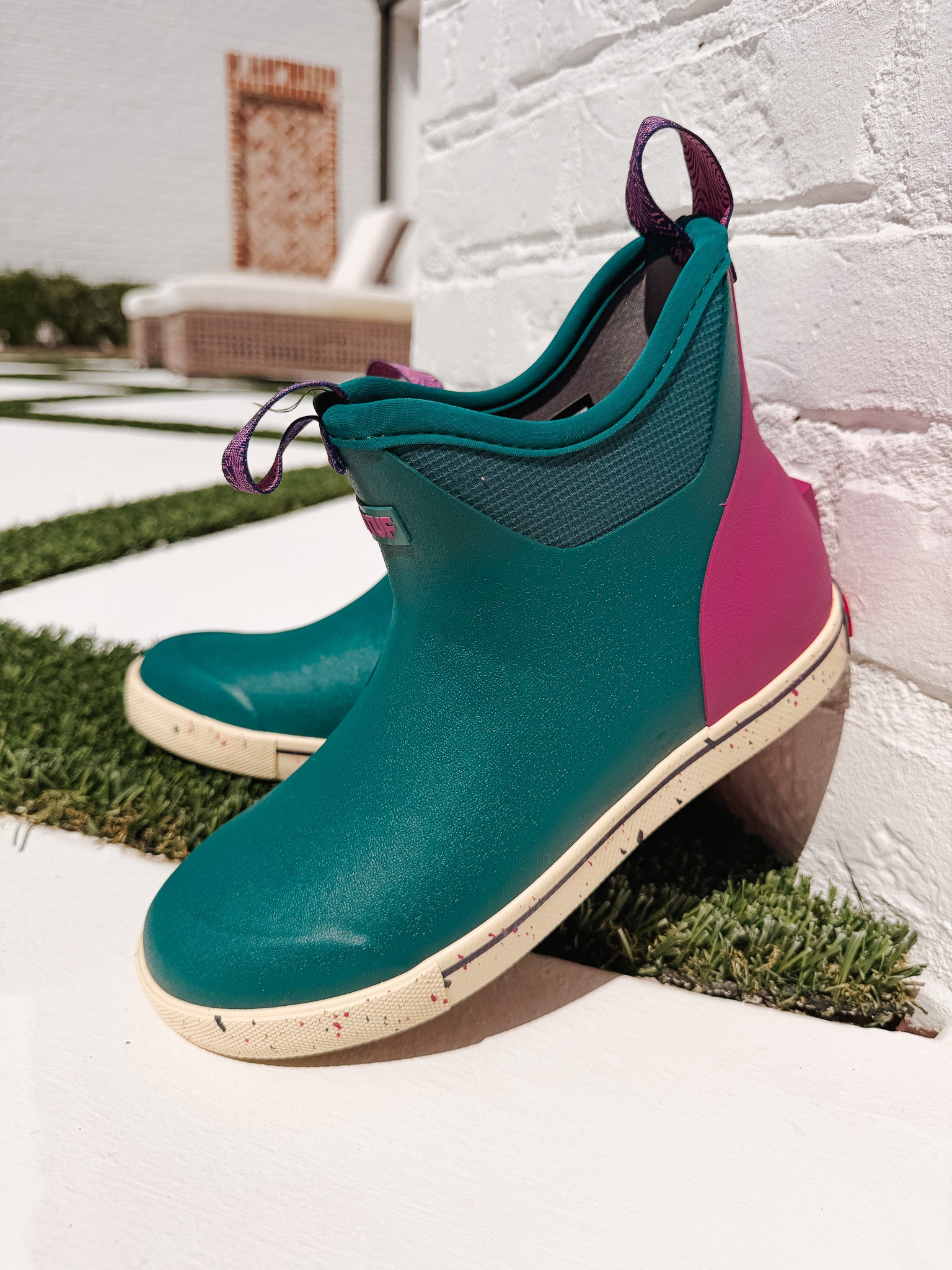 Women's Xtratuf 6 in Ankle Boot in Transformative Teal