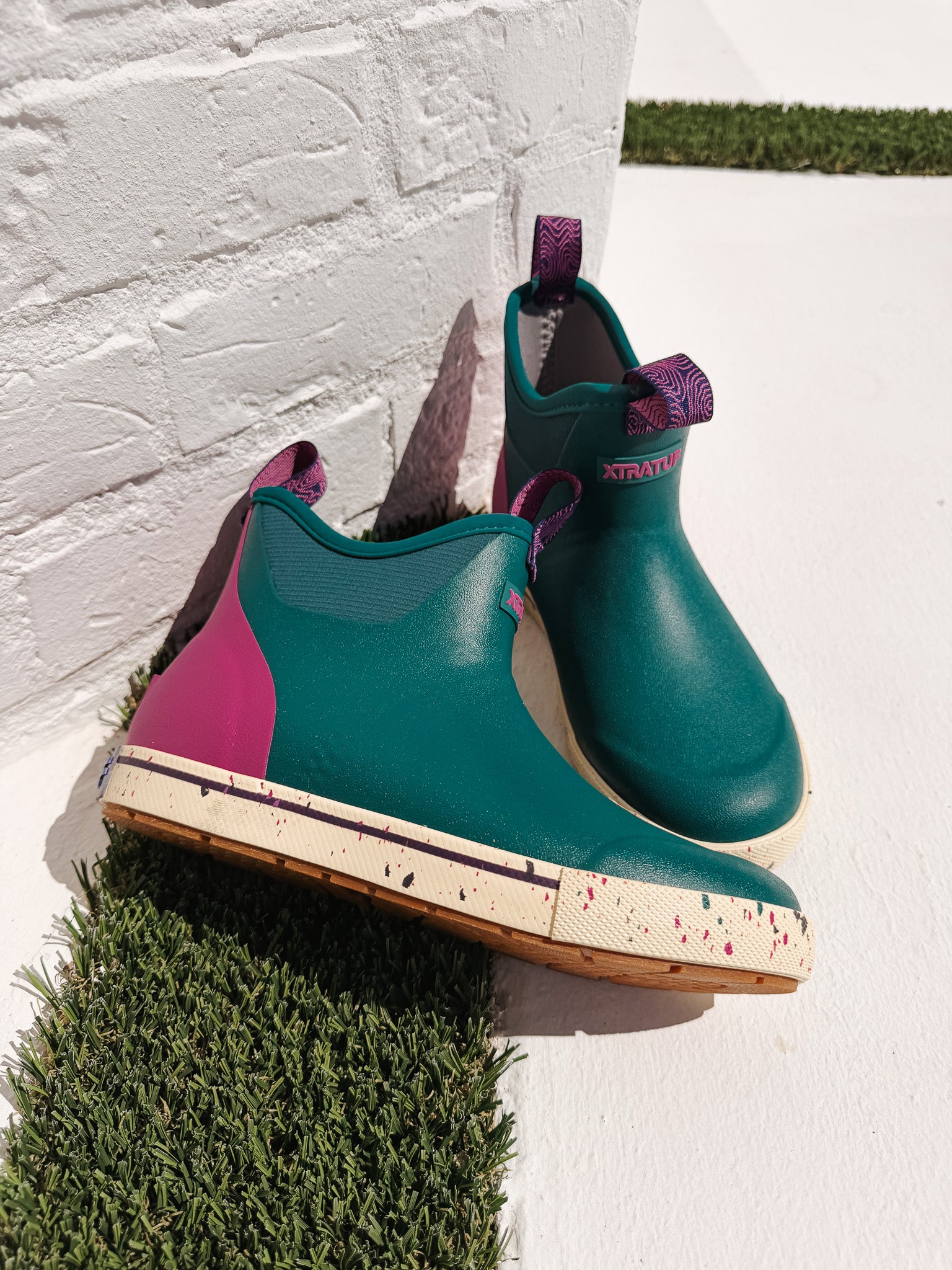 Women's Xtratuf 6 in Ankle Boot in Transformative Teal