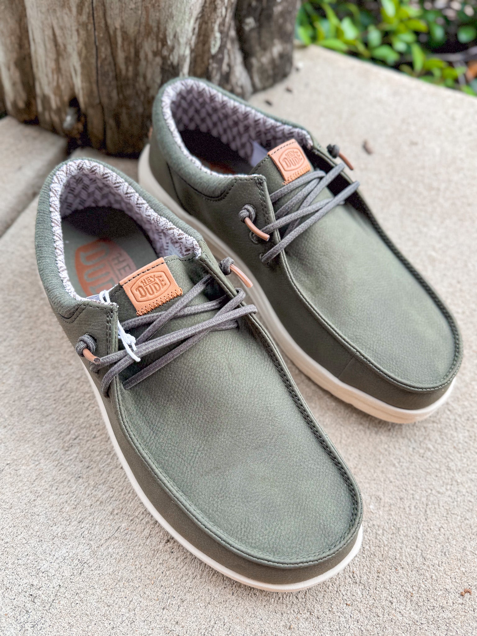Men's Hey Dude Paul Classic Olive