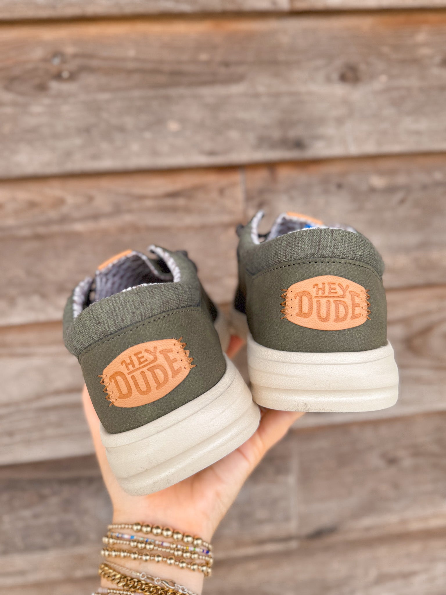 Men's Hey Dude Paul Classic Olive