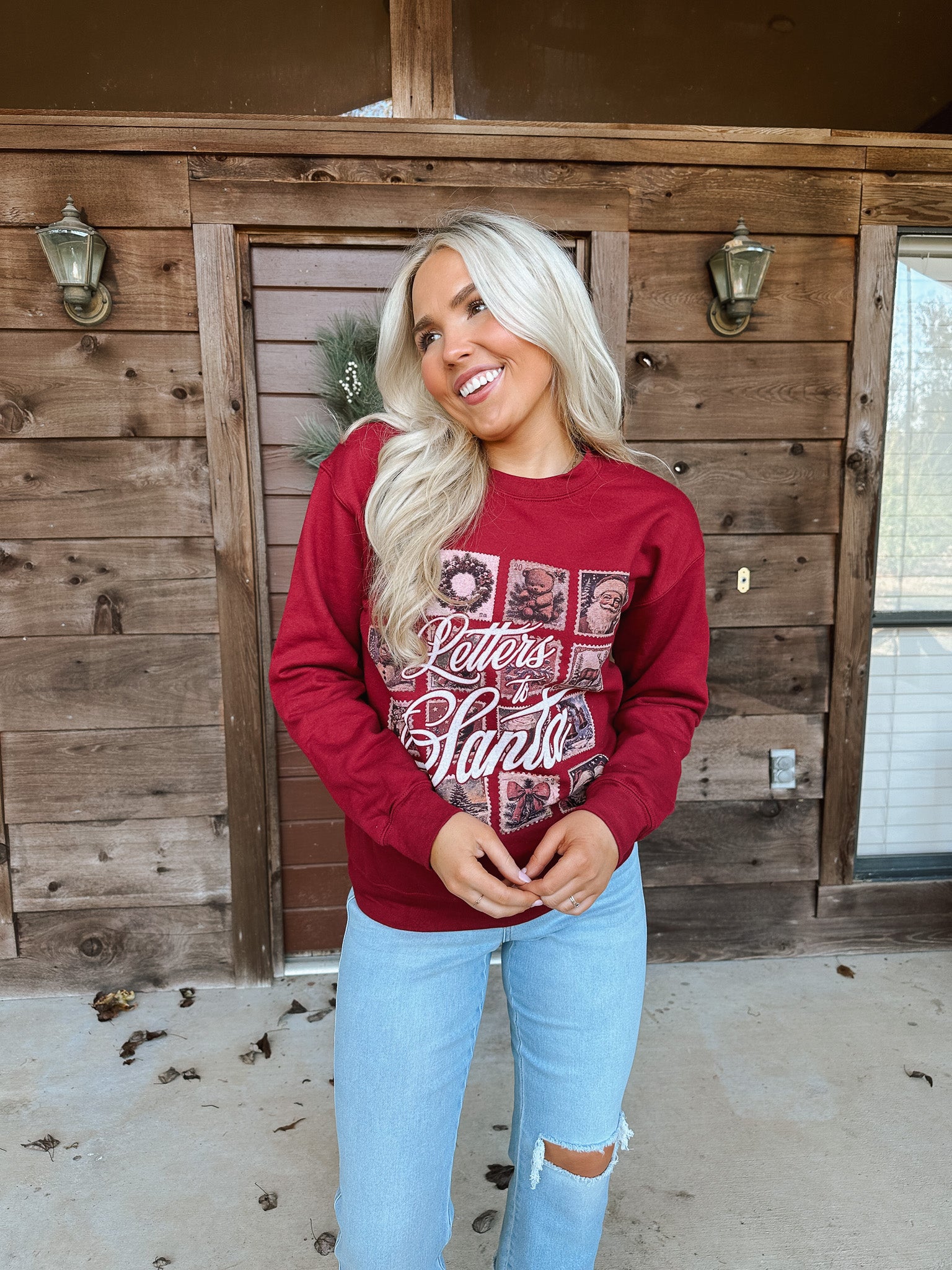 Letters To Santa Retro Sweatshirt