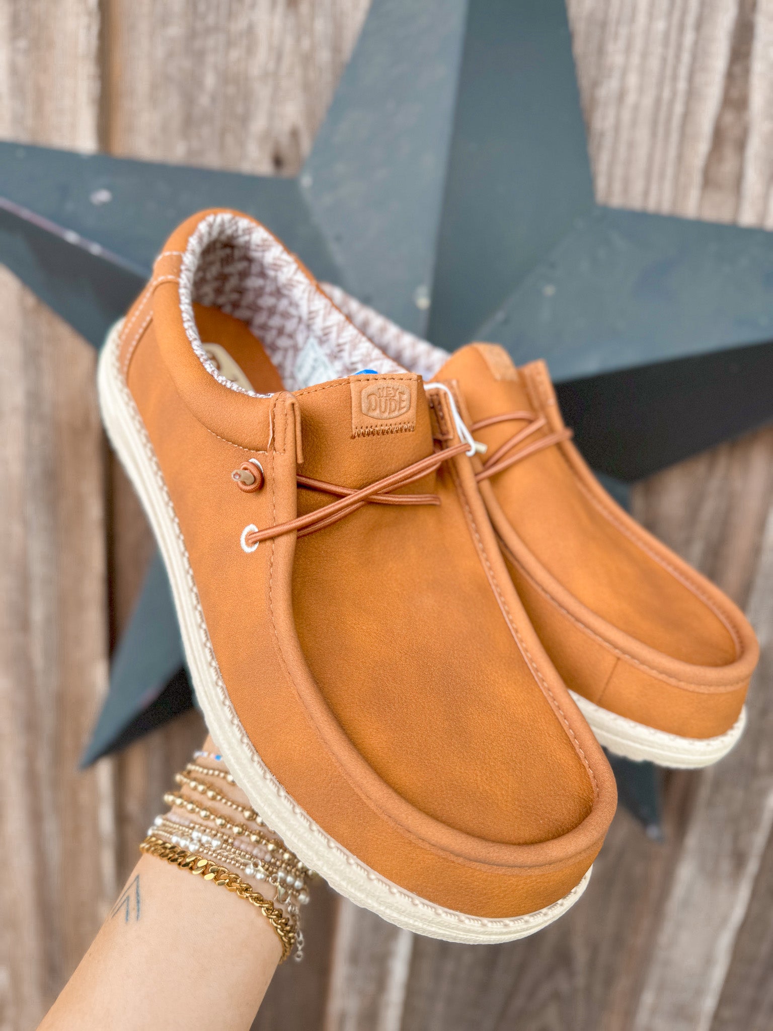 Men's Hey Dude Wally Classic Tan