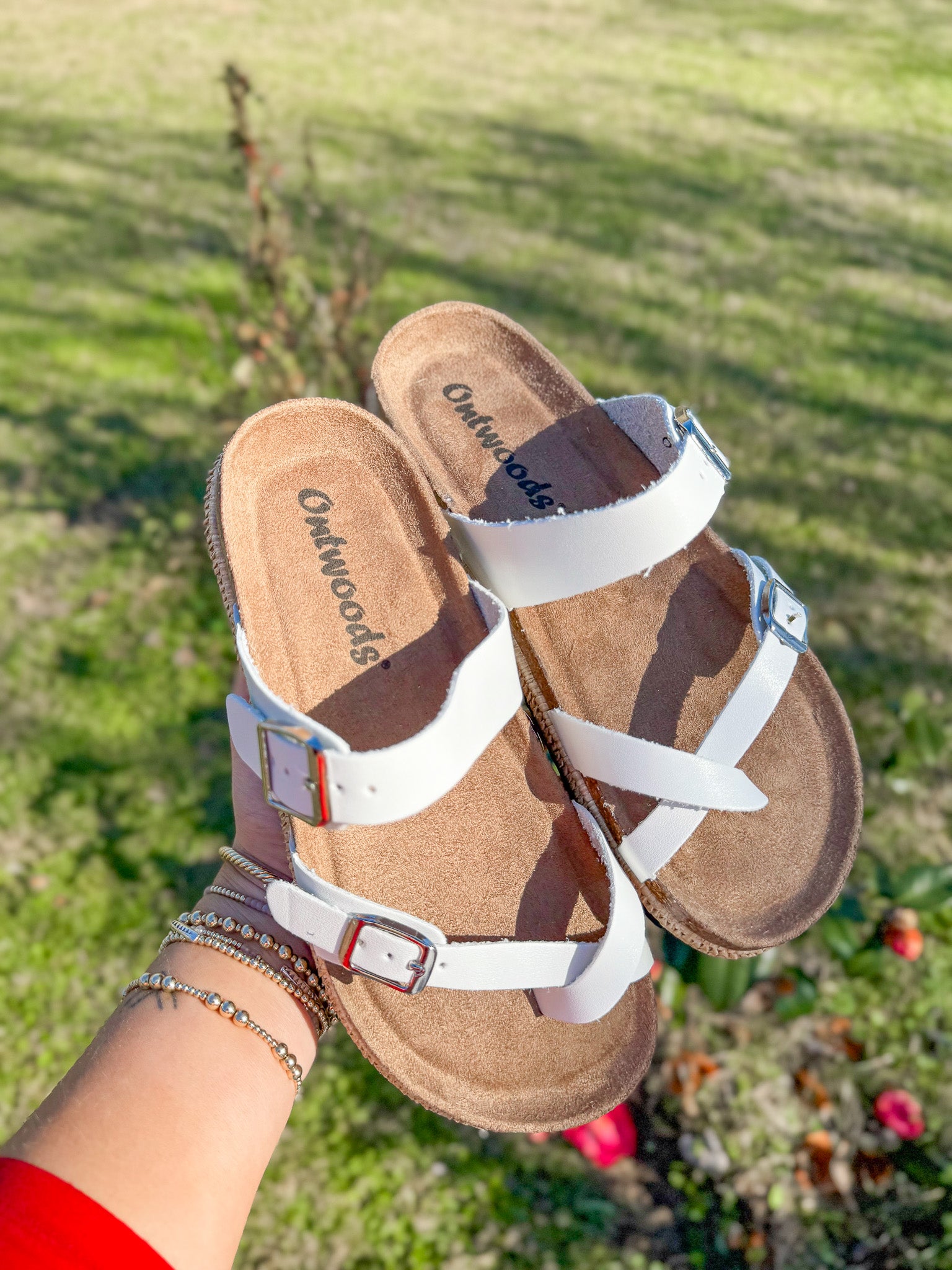 Summer State of Mind White Sandals