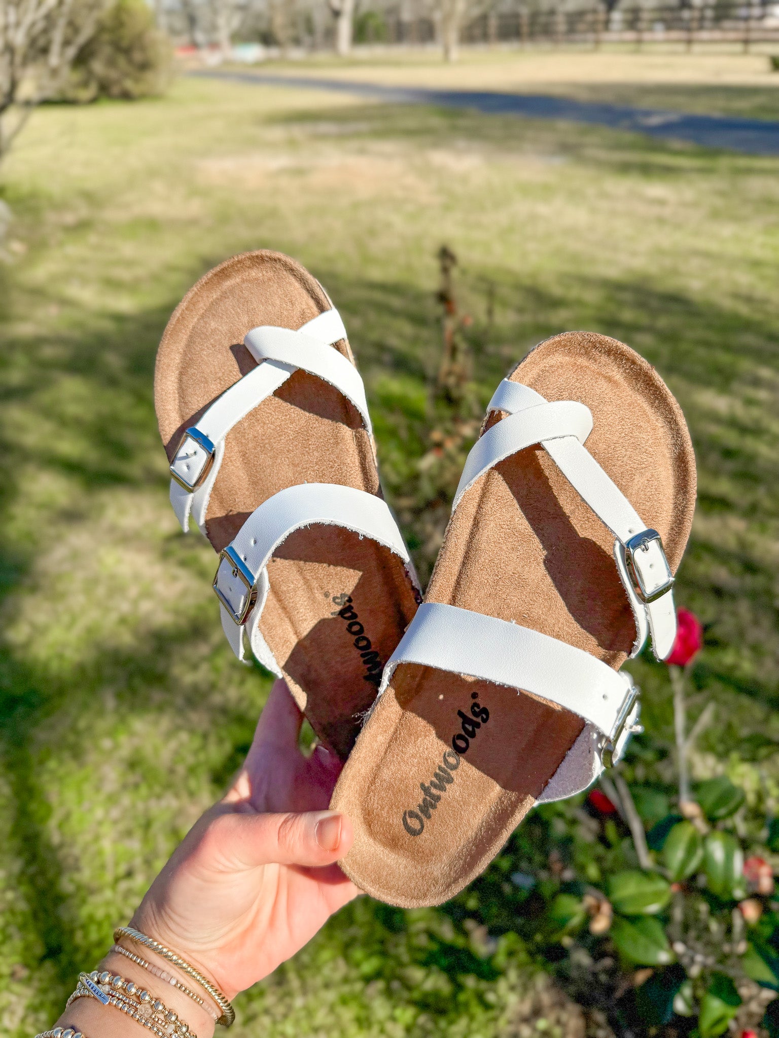 Summer State of Mind White Sandals