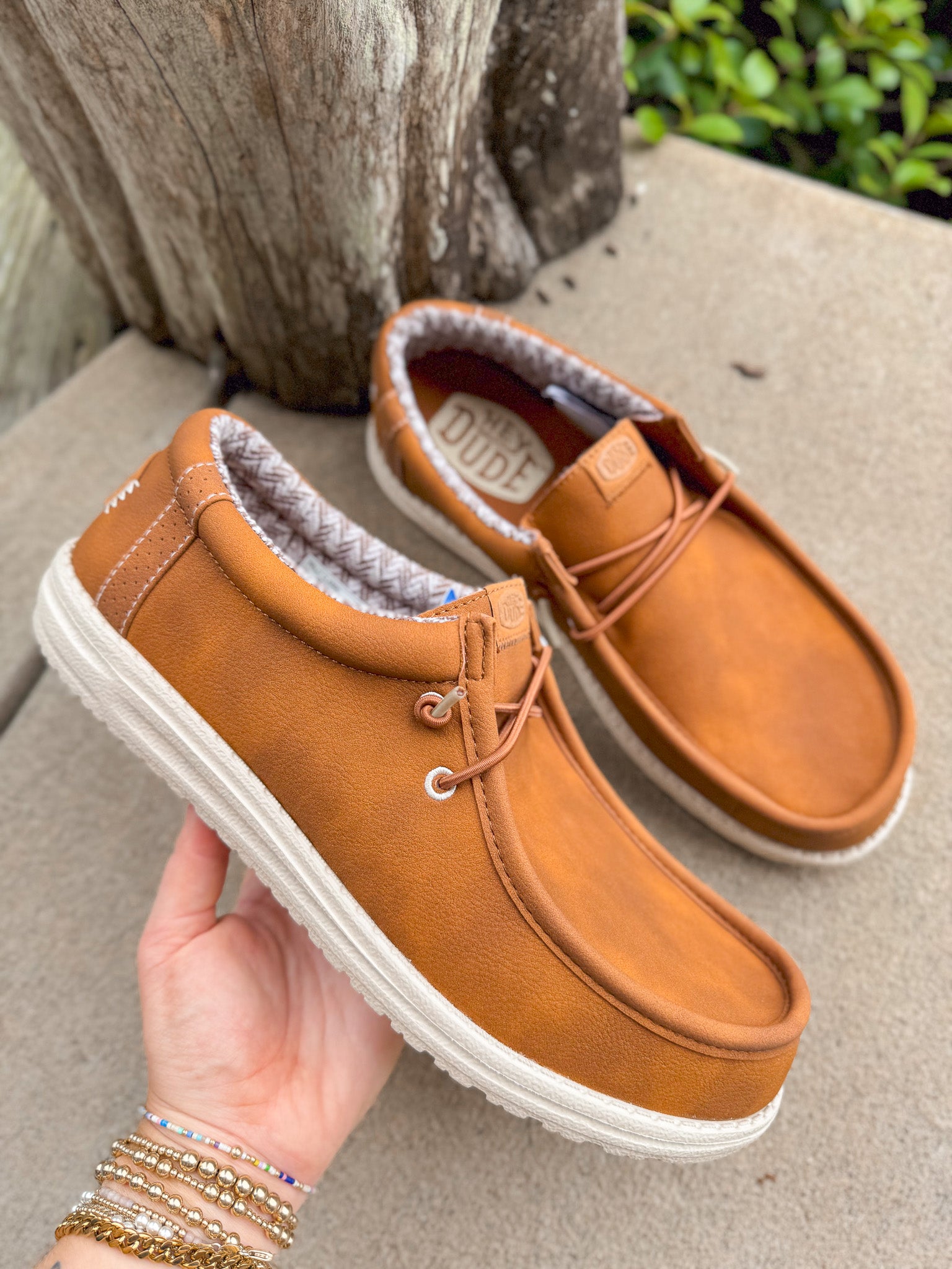 Men's Hey Dude Wally Classic Tan